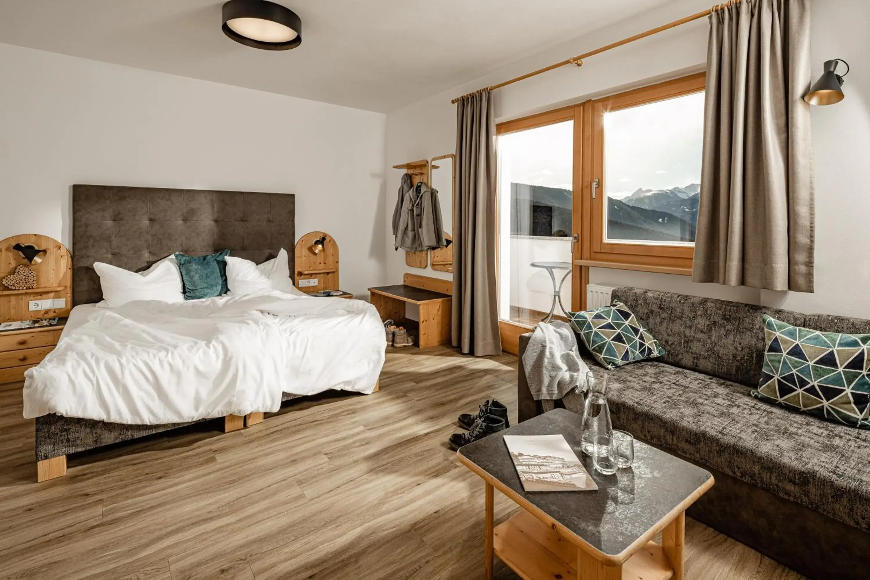 Standard Double Room Bergblick in Panoramahotel Huberhof Standard Double Room Bergblick in Panoramahotel Huberhof