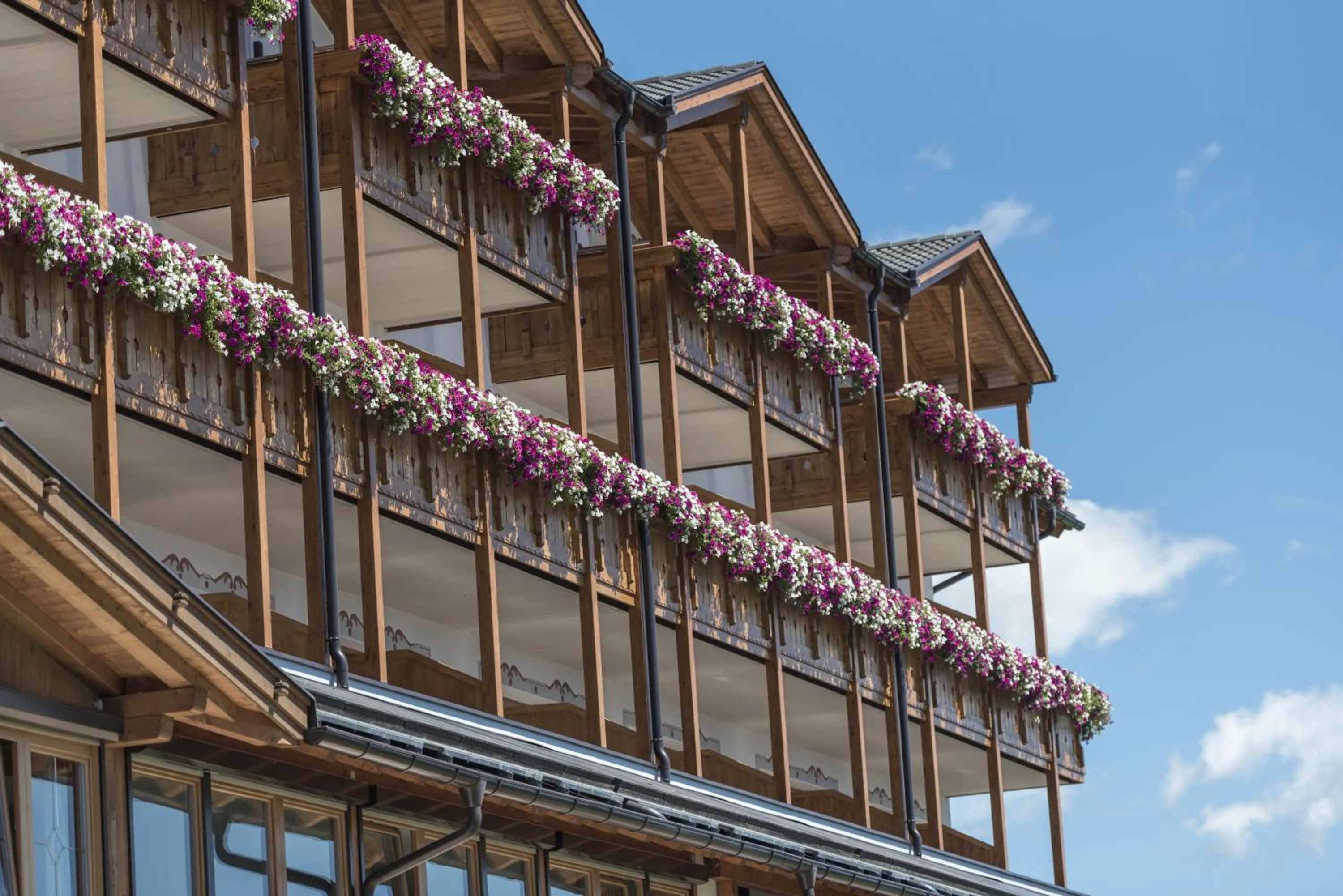 Facade/entrance in Panoramahotel Huberhof