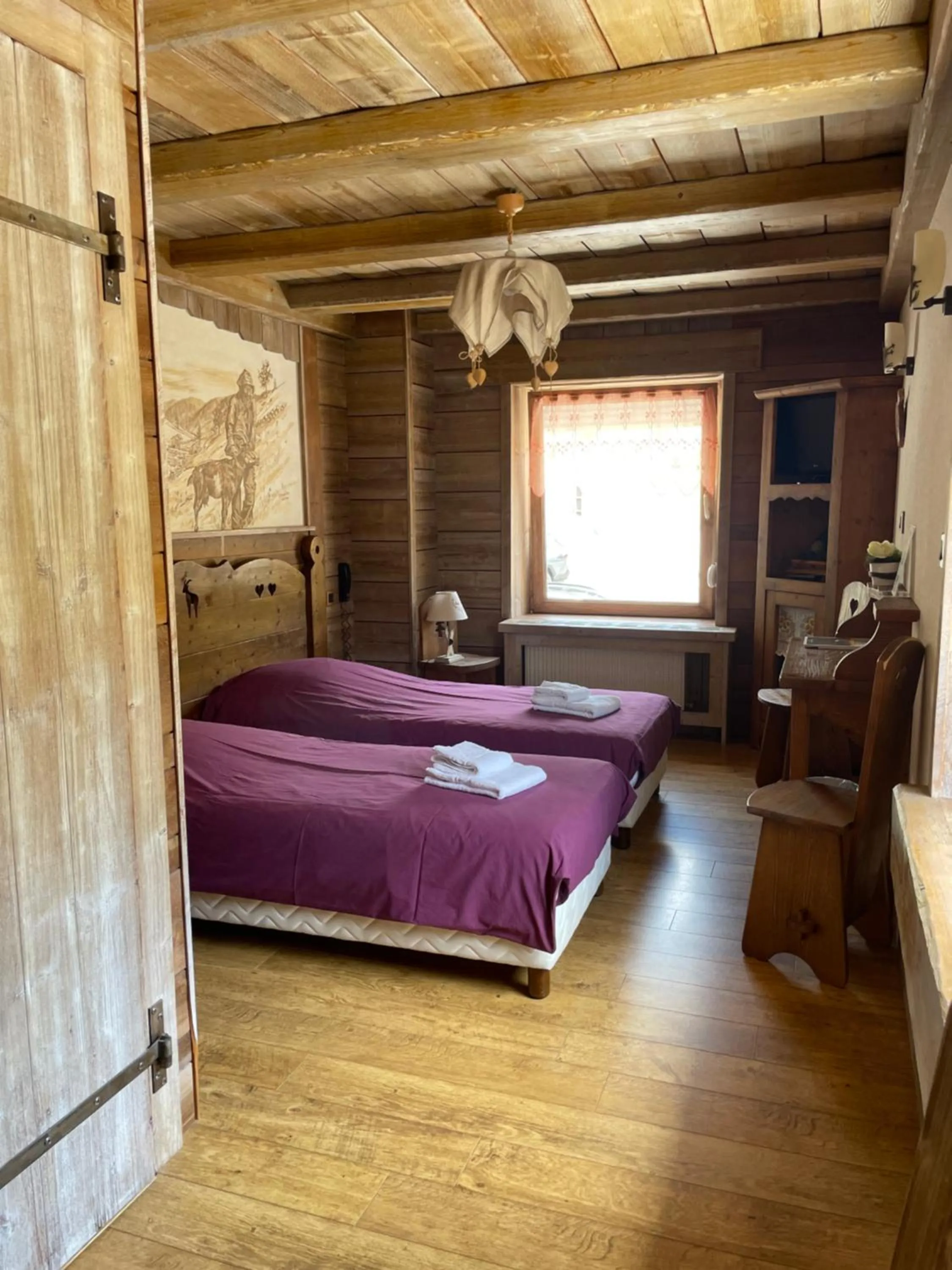 Bed in Auberge des Skieurs