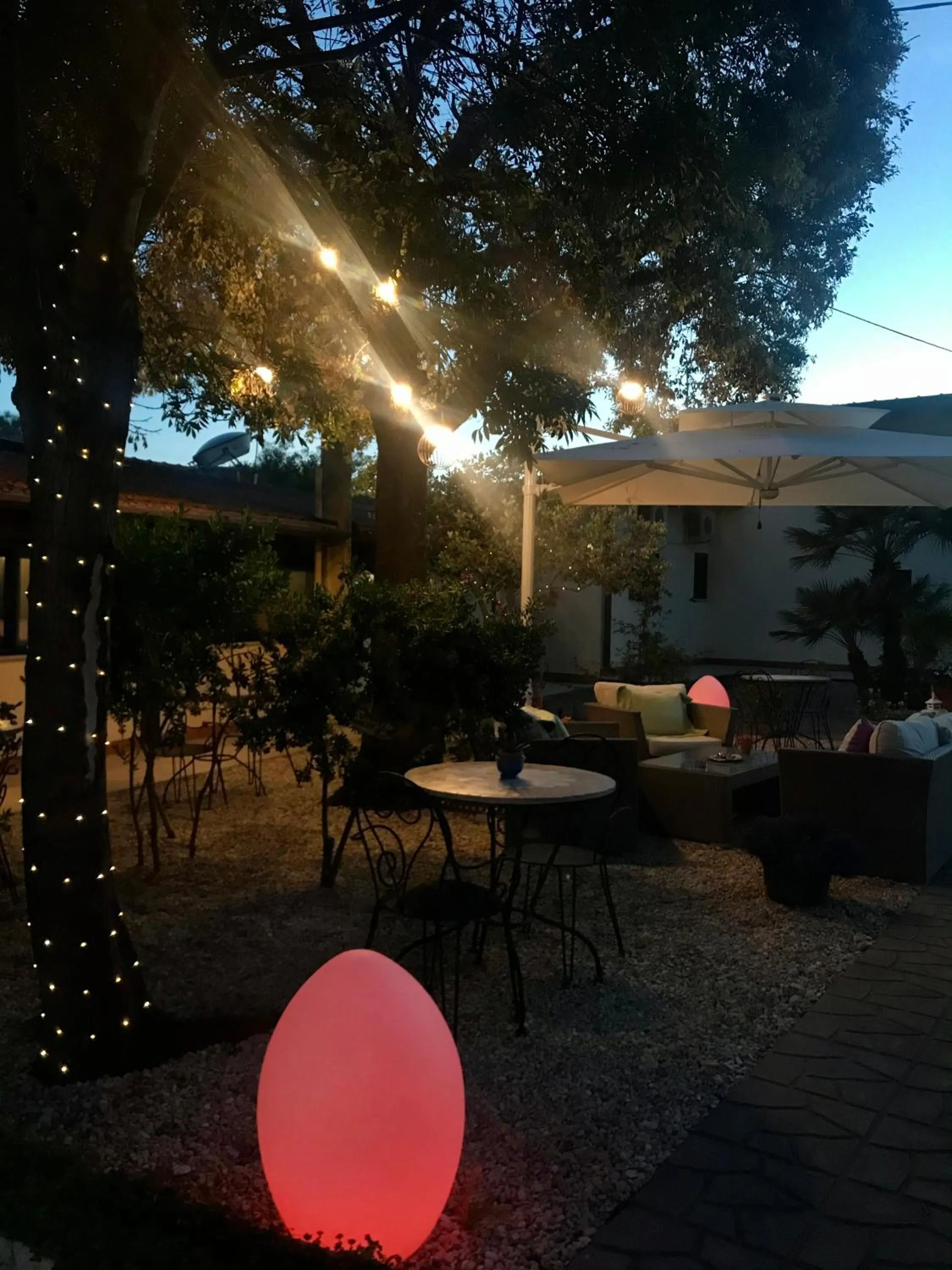 Garden in I Lecci Guesthouse