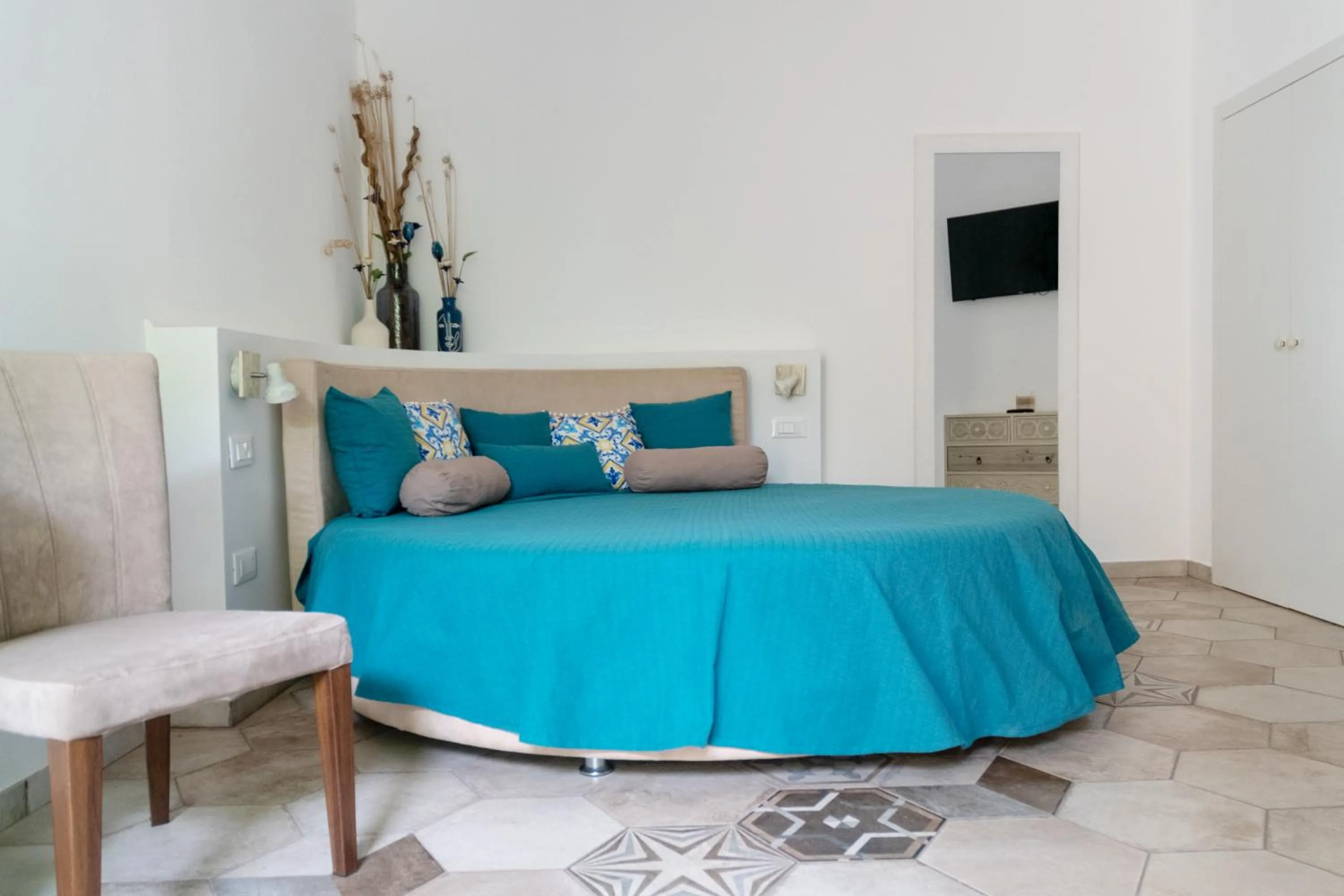 Bedroom, Bed in I Lecci Guesthouse