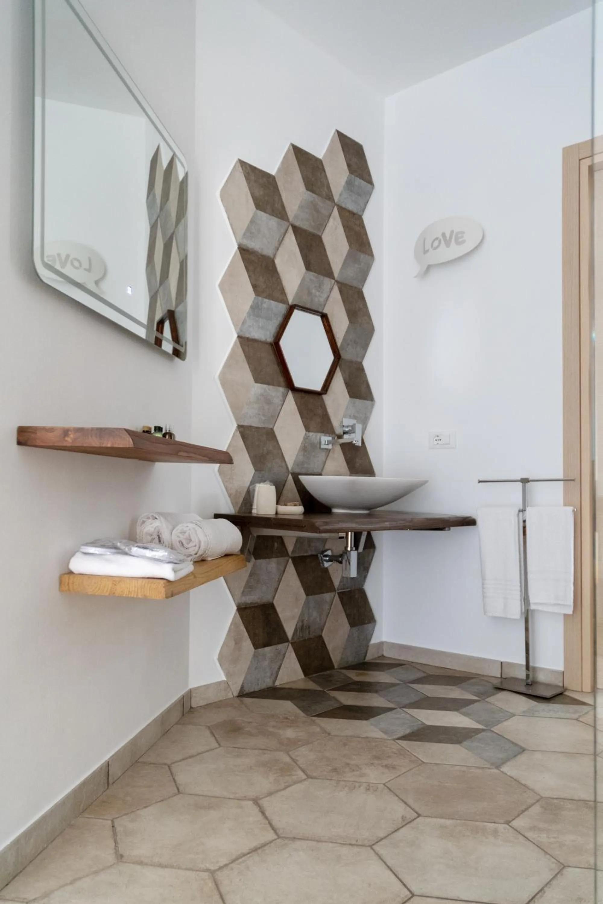 Bathroom in I Lecci Guesthouse