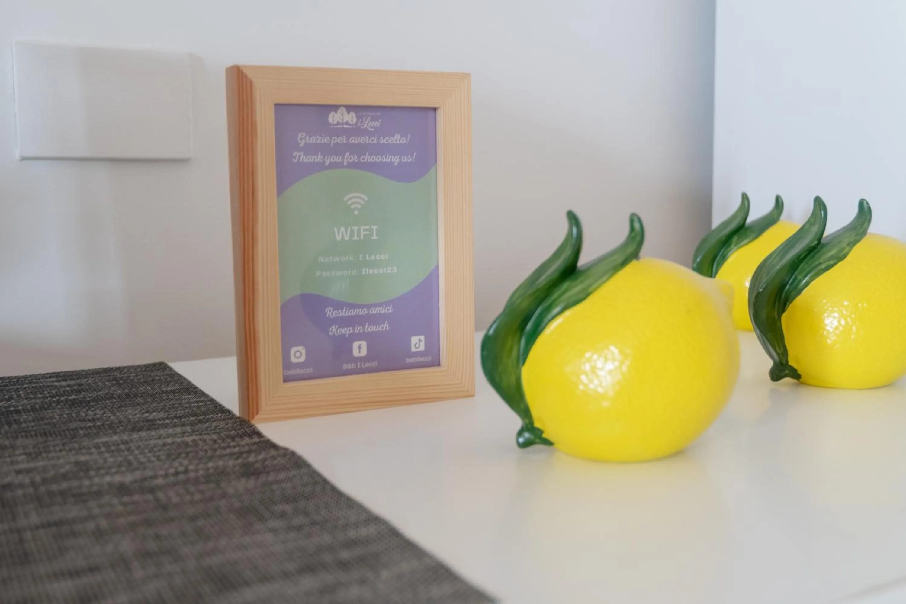 internet in I Lecci Guesthouse