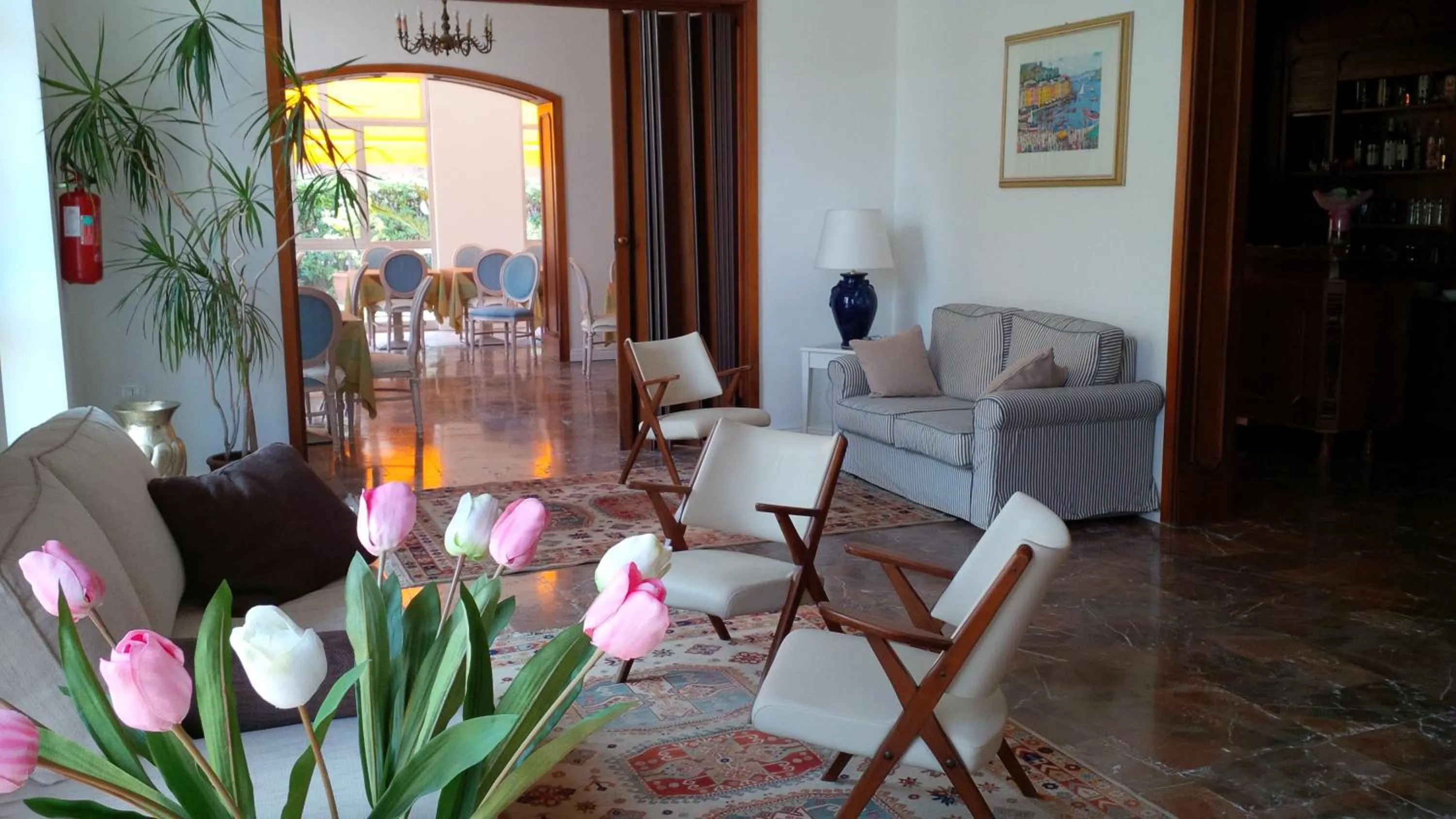 Lobby or reception in Hotel Giulia