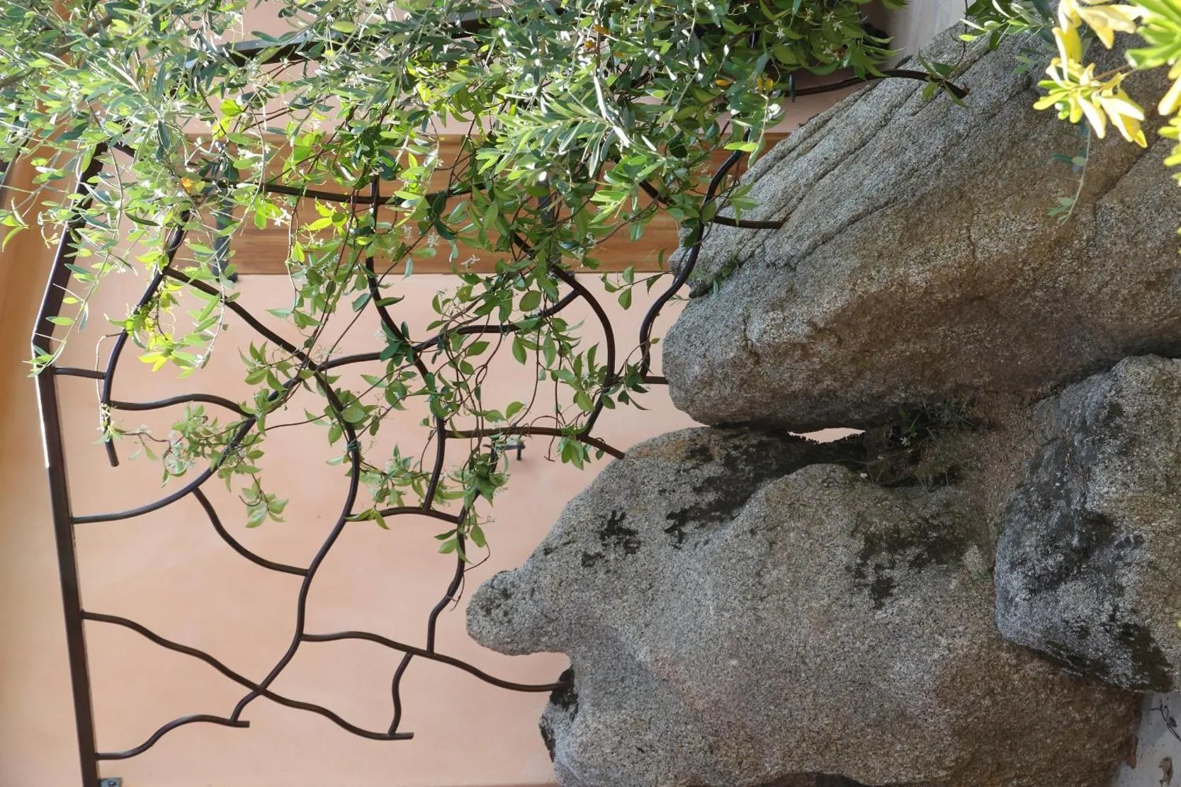 Decorative detail in Résidence A Licetta