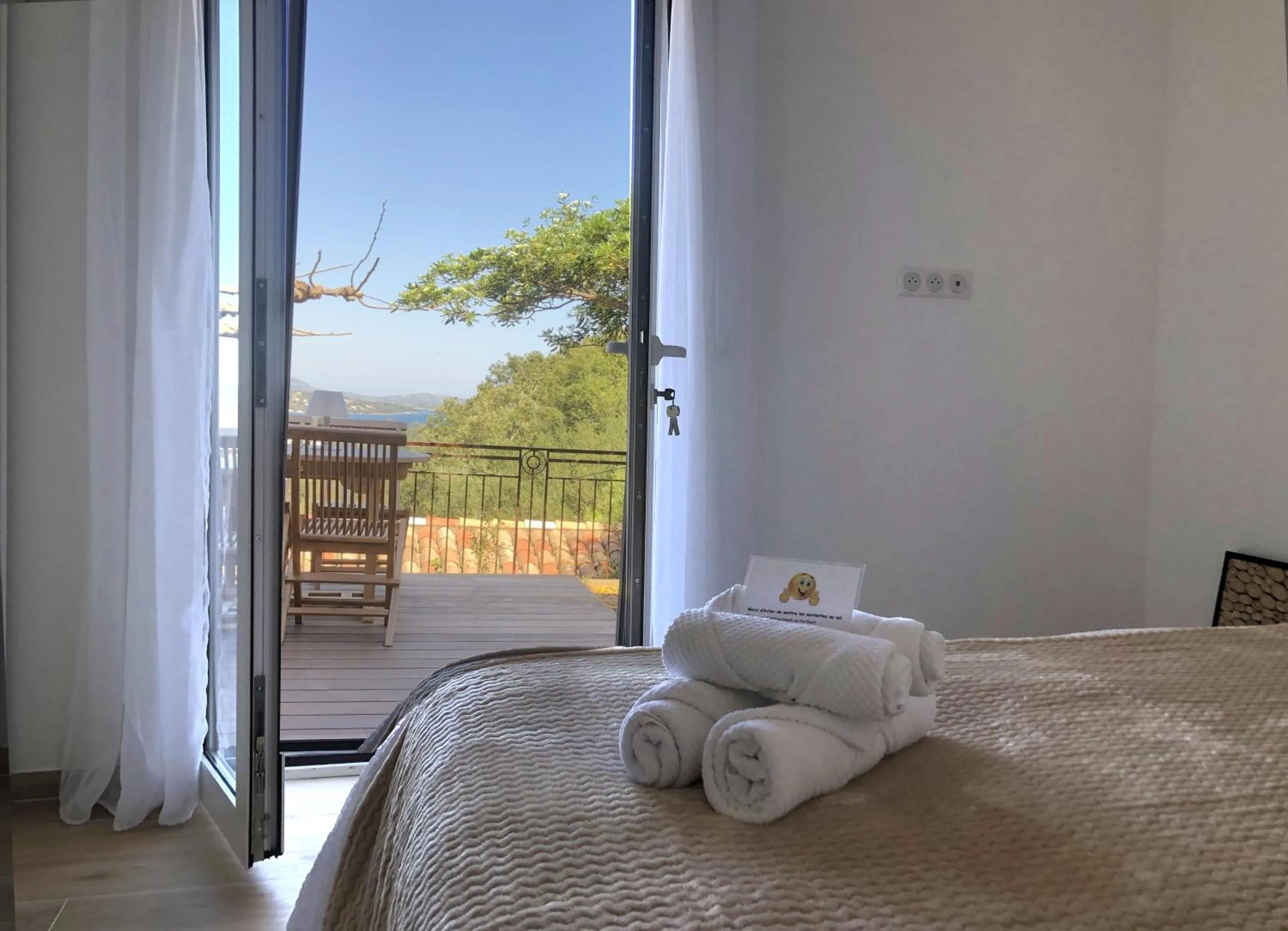 Bed in Résidence A Licetta