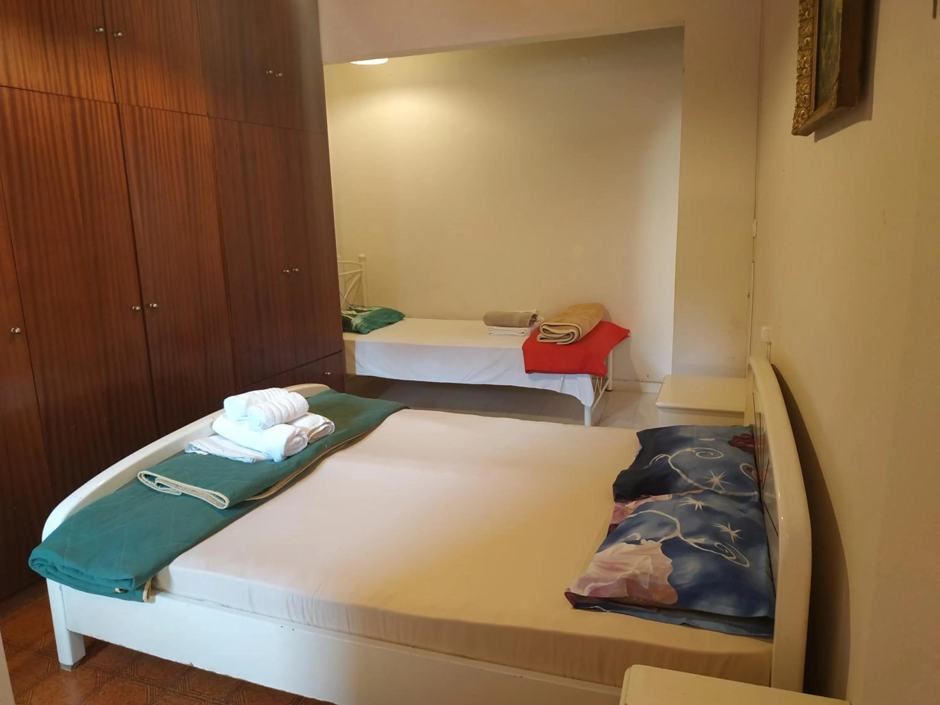 Bed in Spiridoula's Apartments Corfu