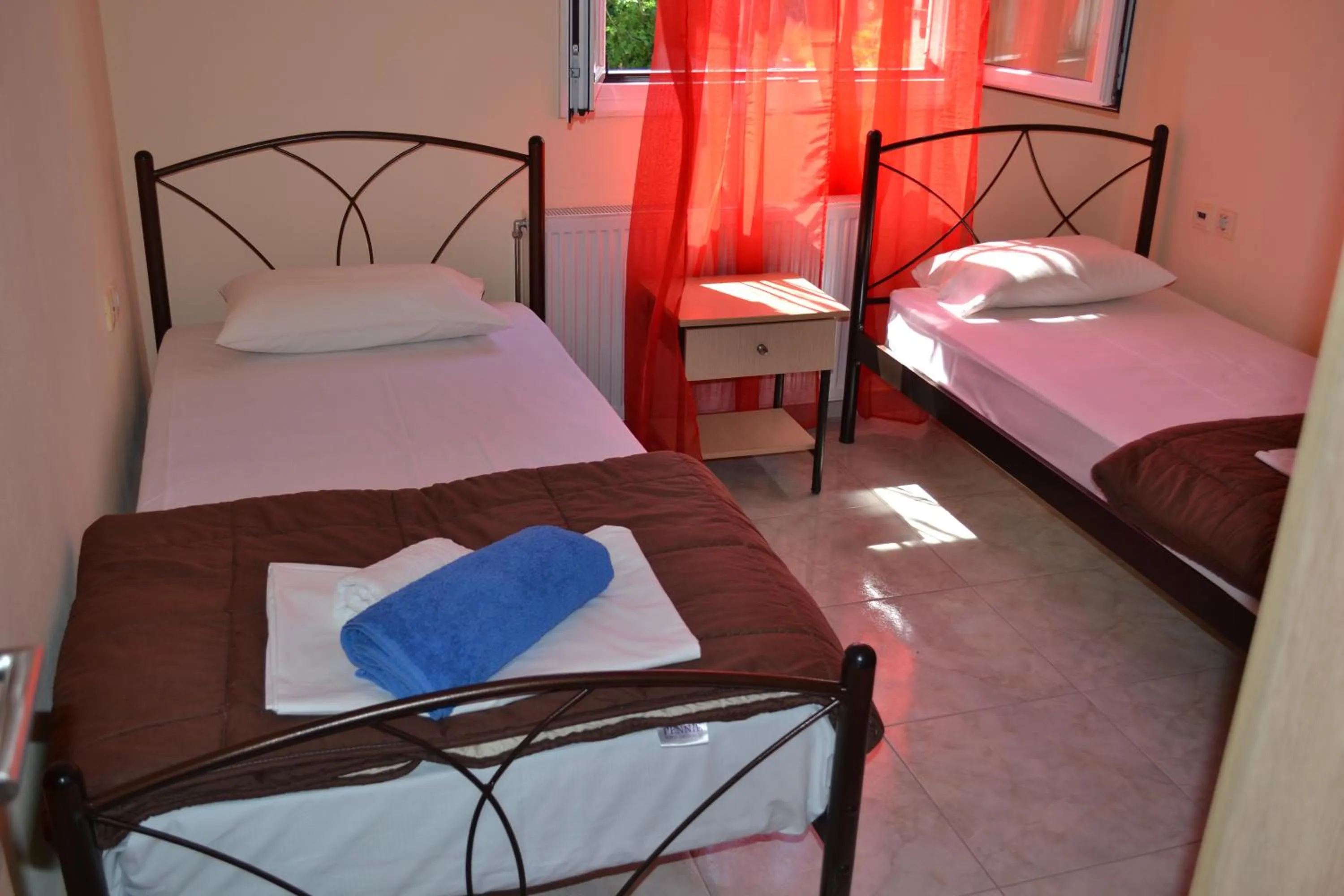 Bed in Spiridoula's Apartments Corfu