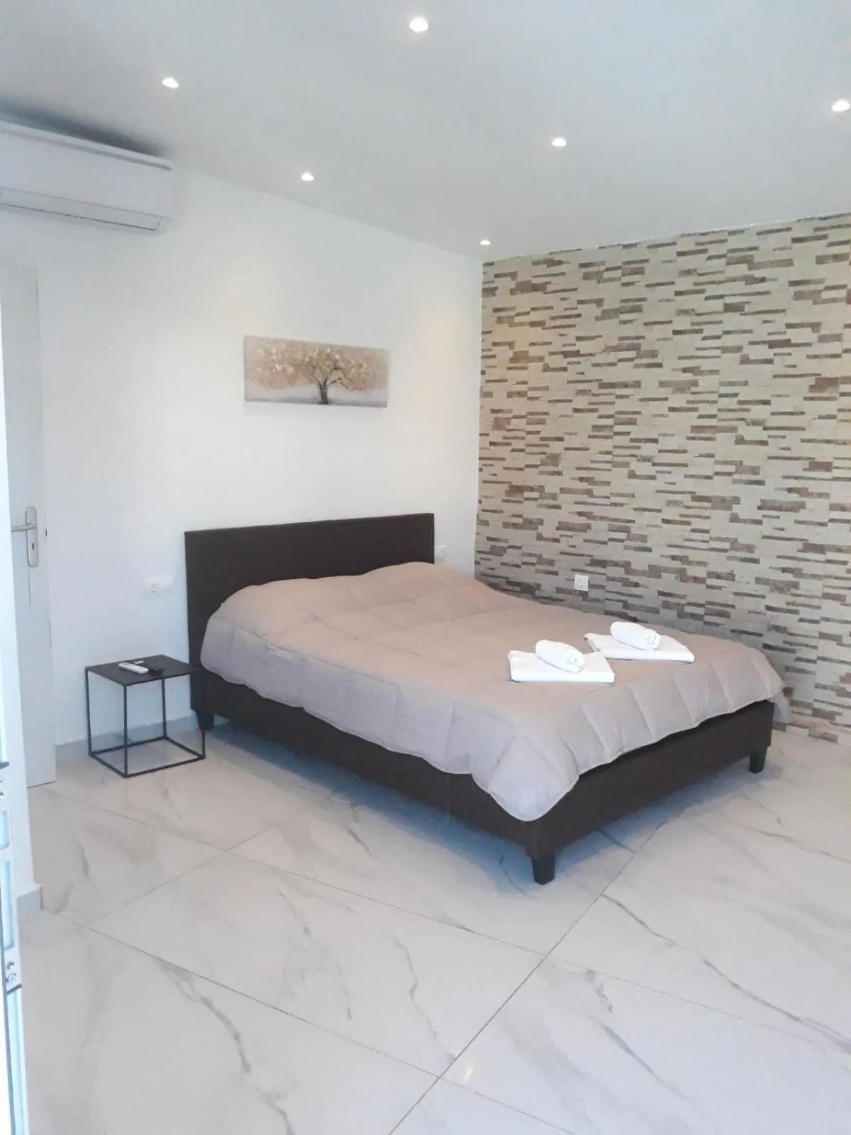 Bed in Spiridoula's Apartments Corfu