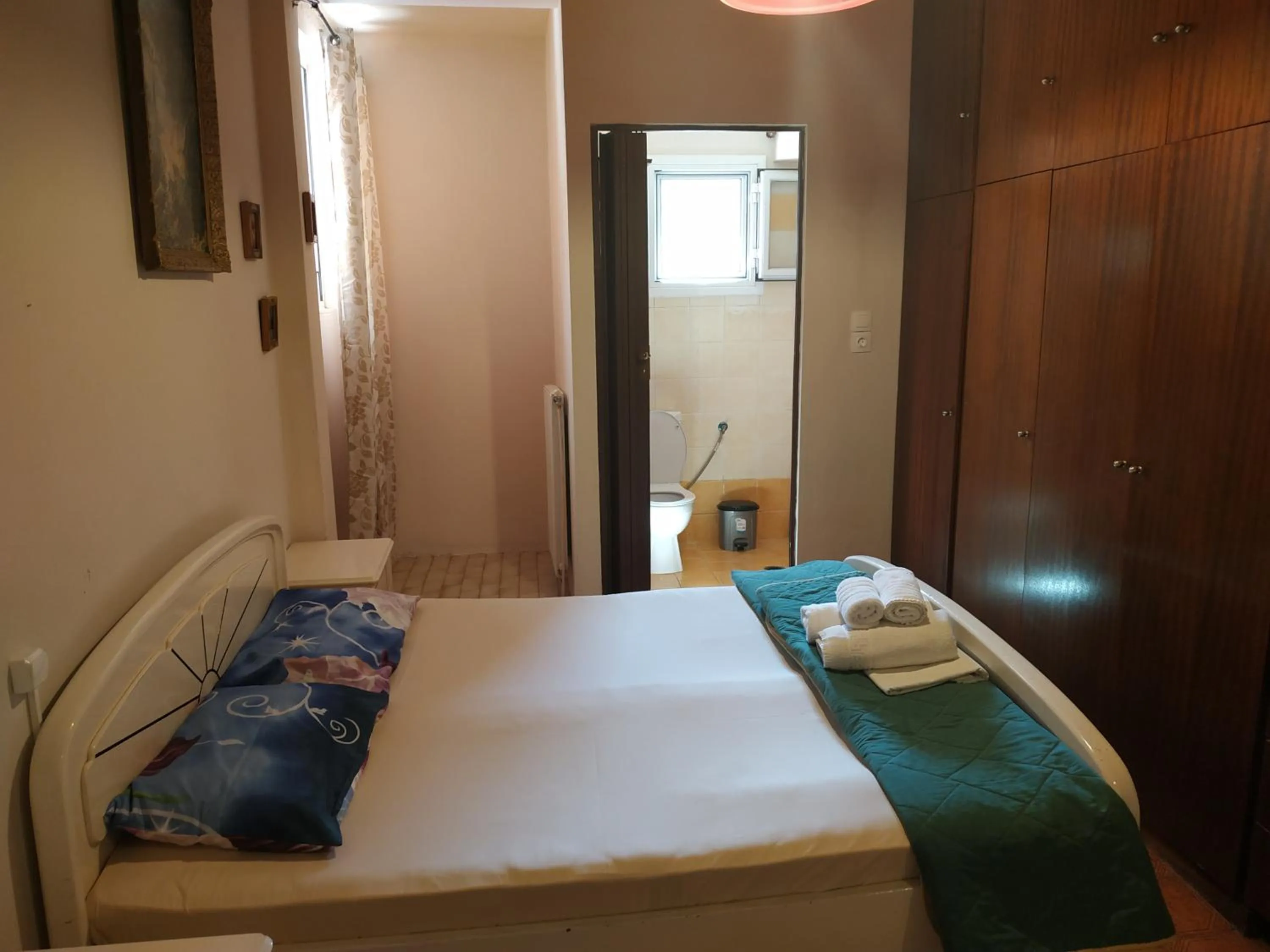 Bed in Spiridoula's Apartments Corfu