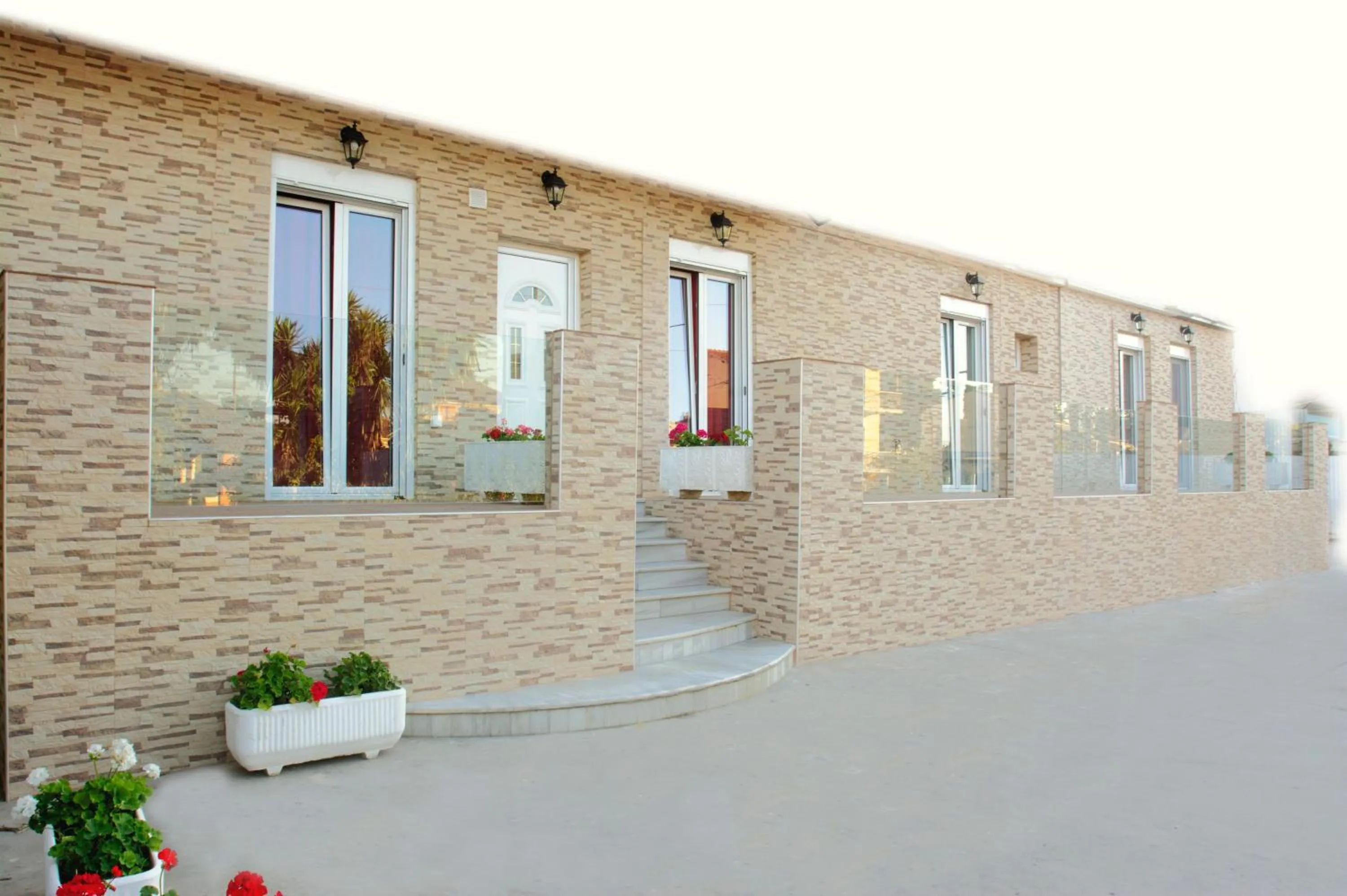 Facade/entrance in Spiridoula's Apartments Corfu