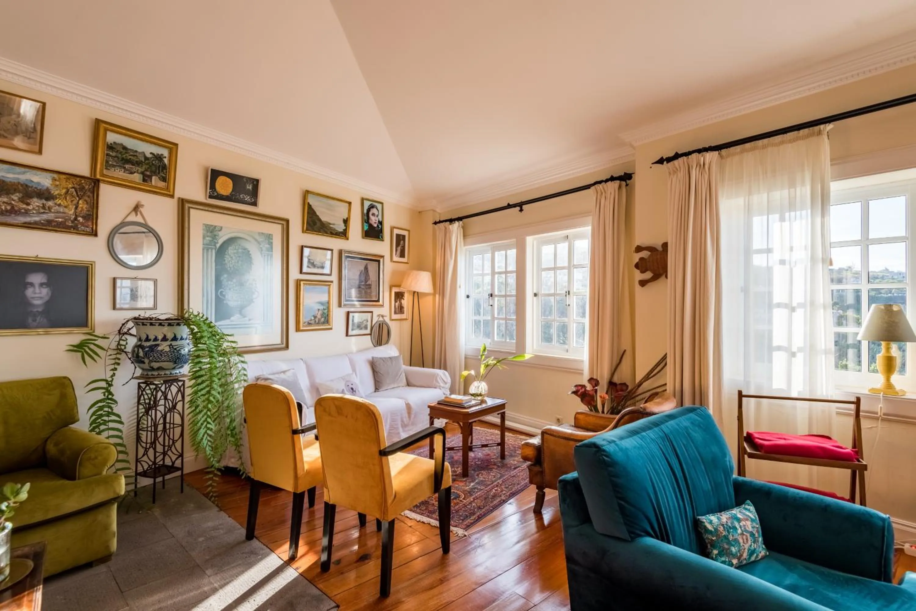 Living room in Villa Alto Boutique Hotel