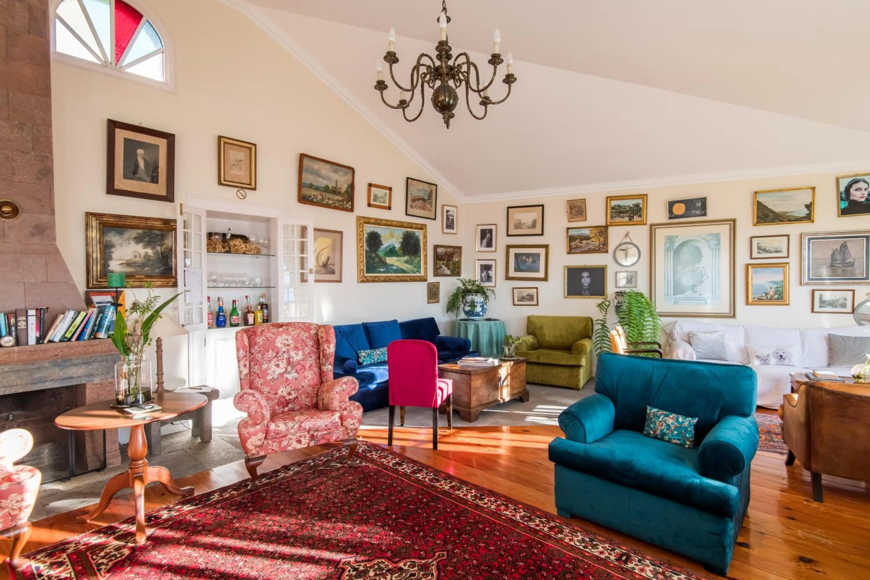 Living room in Villa Alto Boutique Hotel
