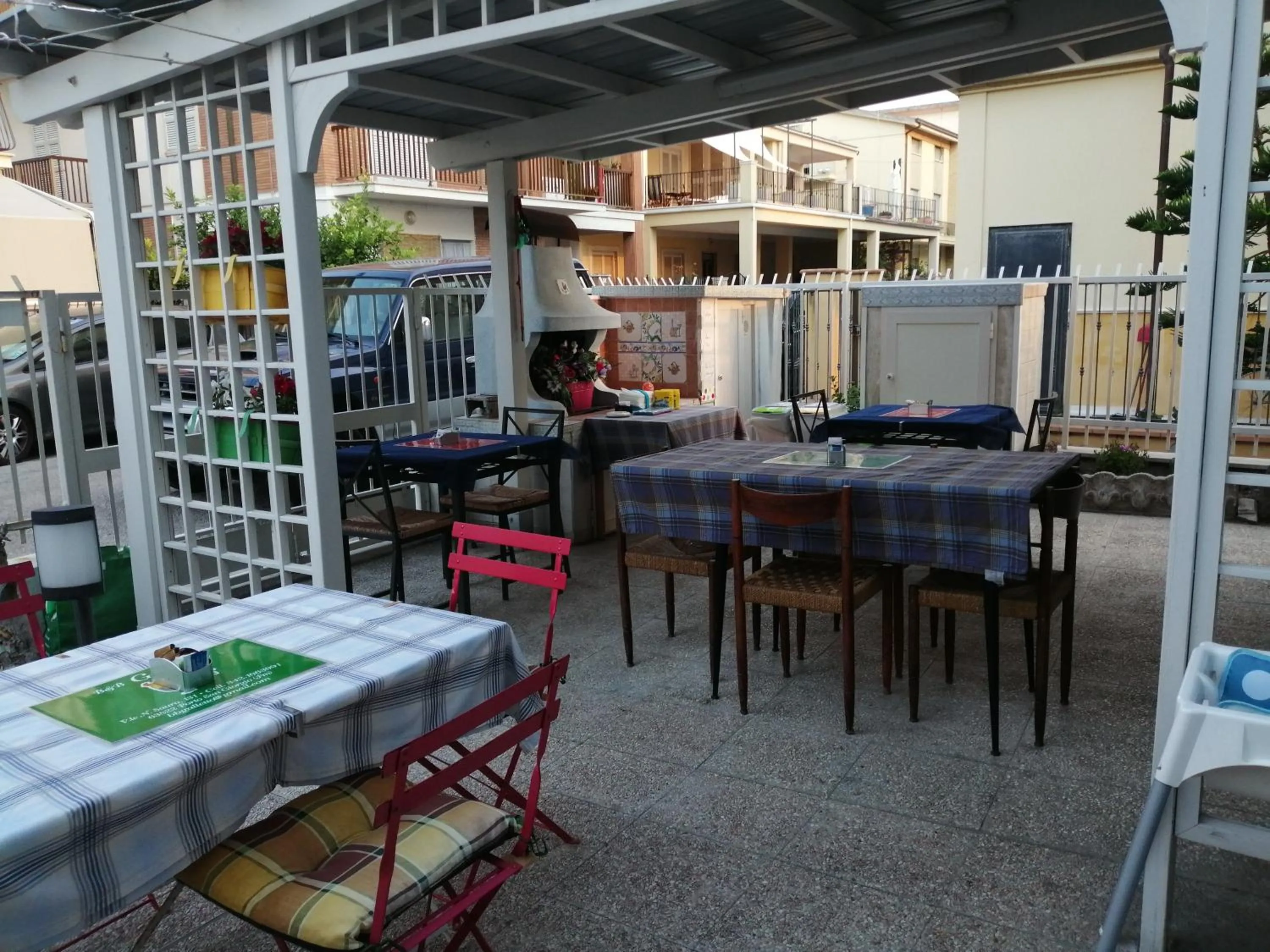 Inner courtyard view in B&B GALLETTO