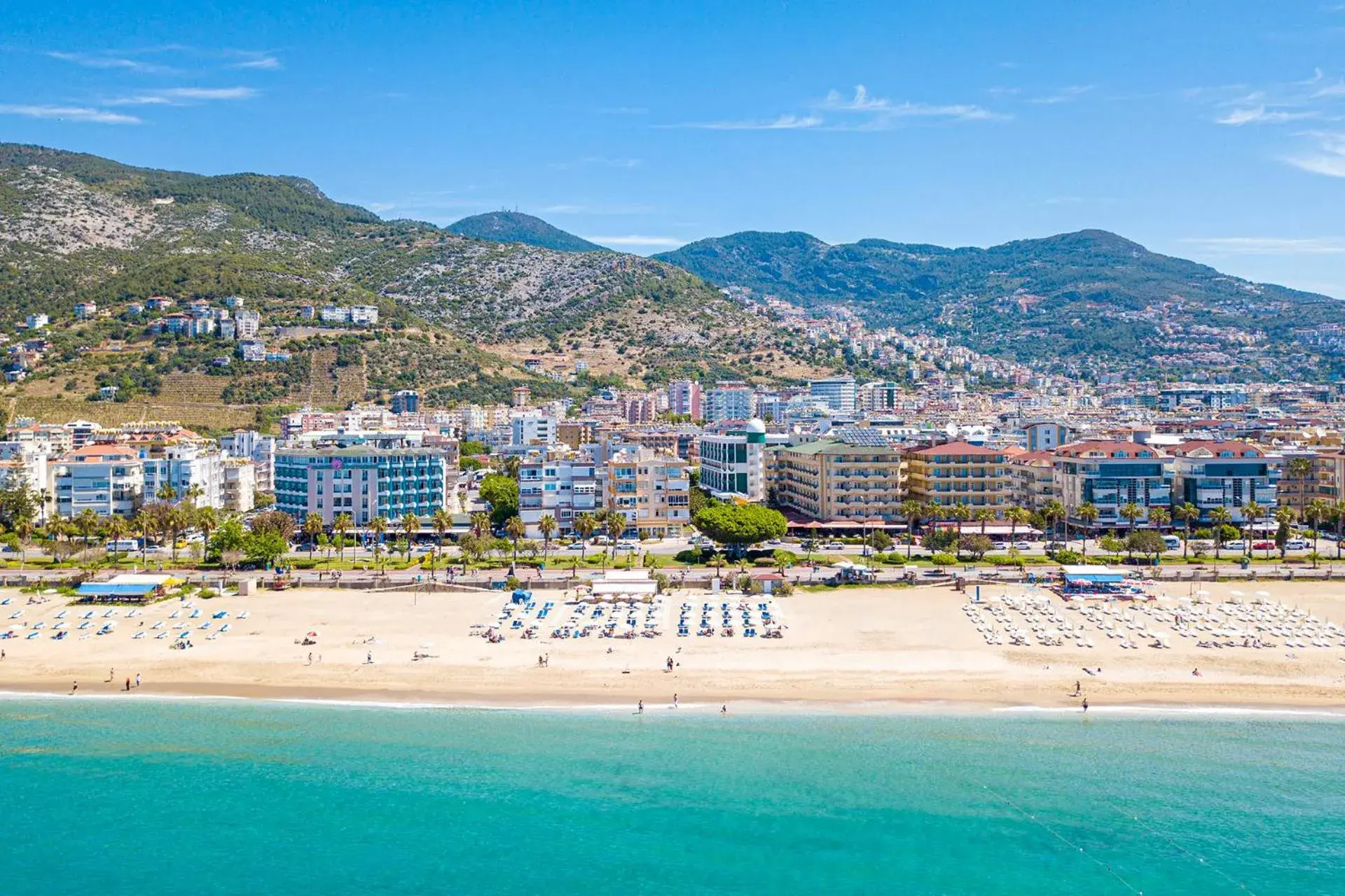 Beach, Bird's-eye View in Blue Star Hotel