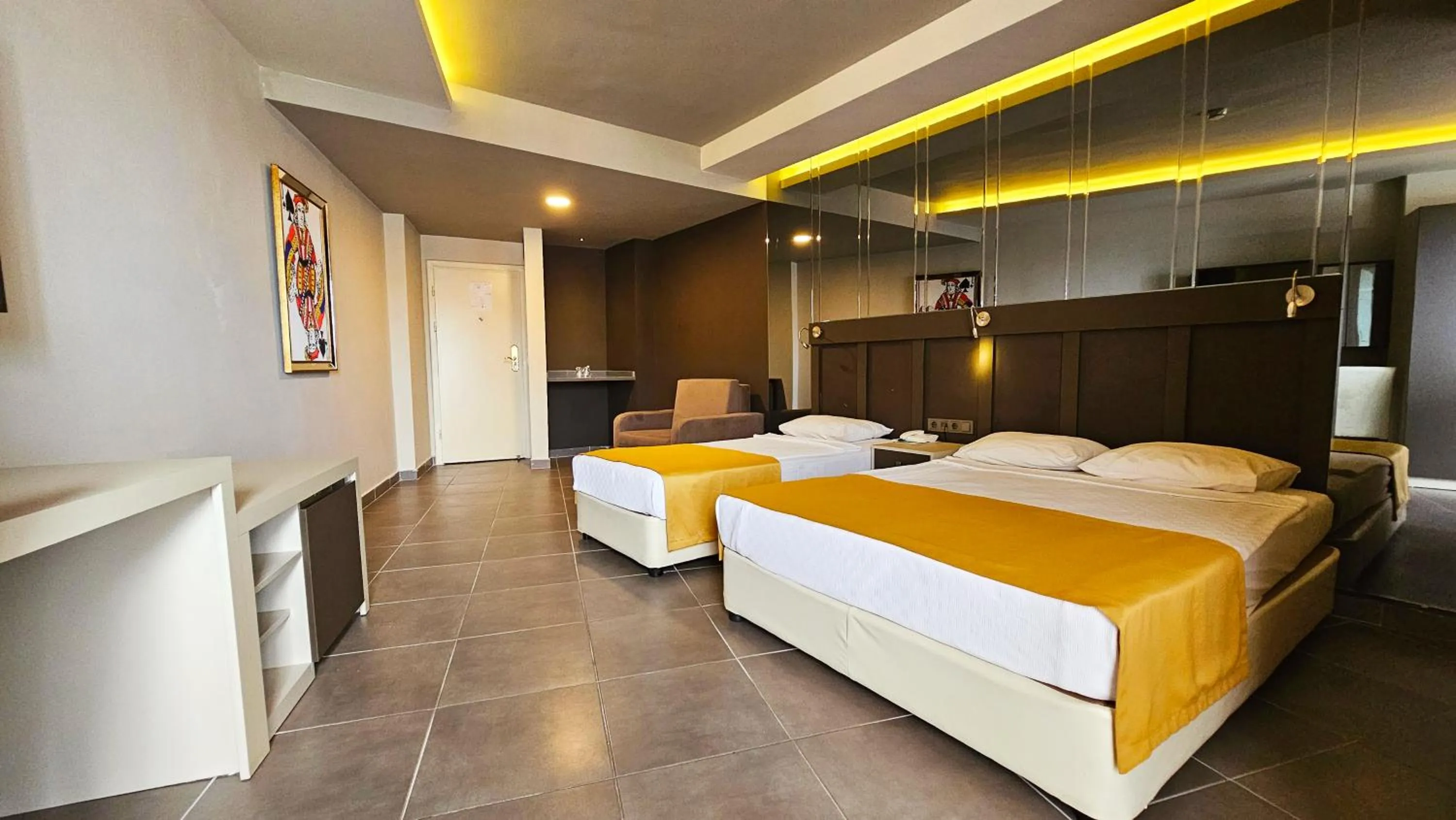 Photo of the whole room in Blue Star Hotel