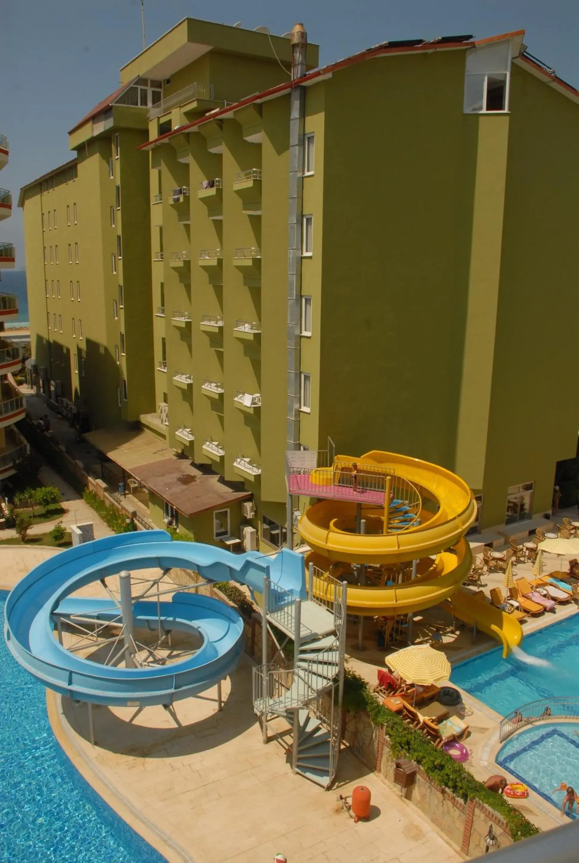 Pool view in Sunstar Beach Hotel Pool view in Sunstar Beach Hotel