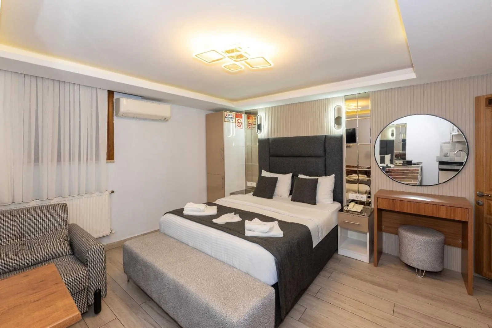 Bed in T-Square Residence