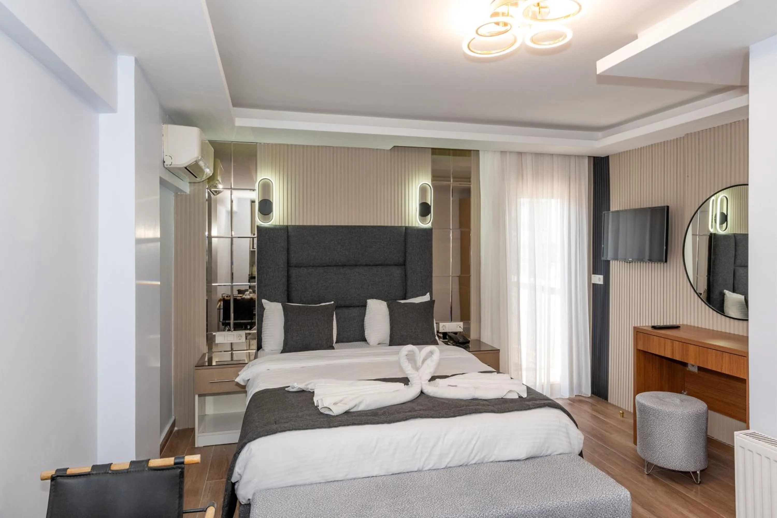 Bed in T-Square Residence