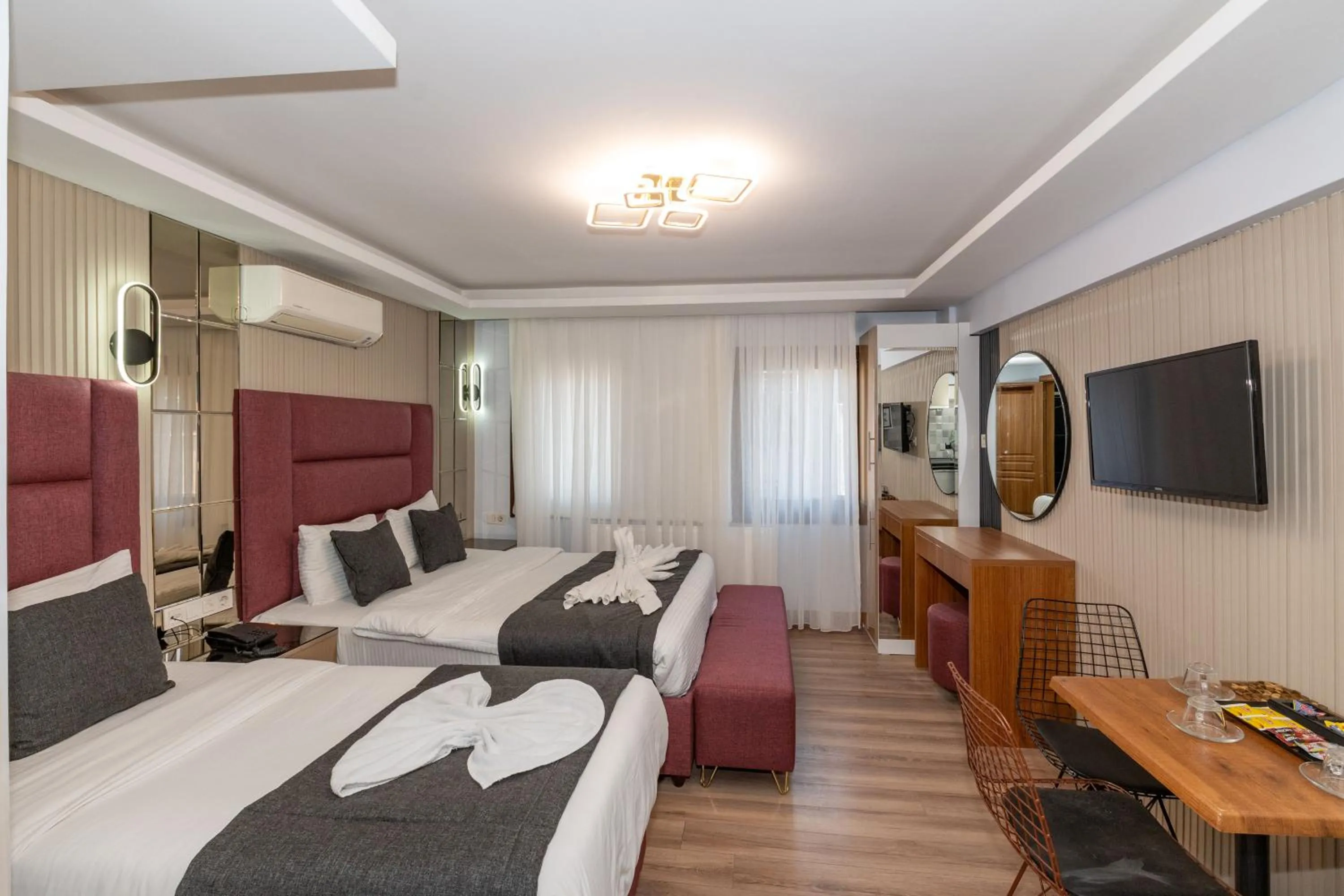 Bed in T-Square Residence