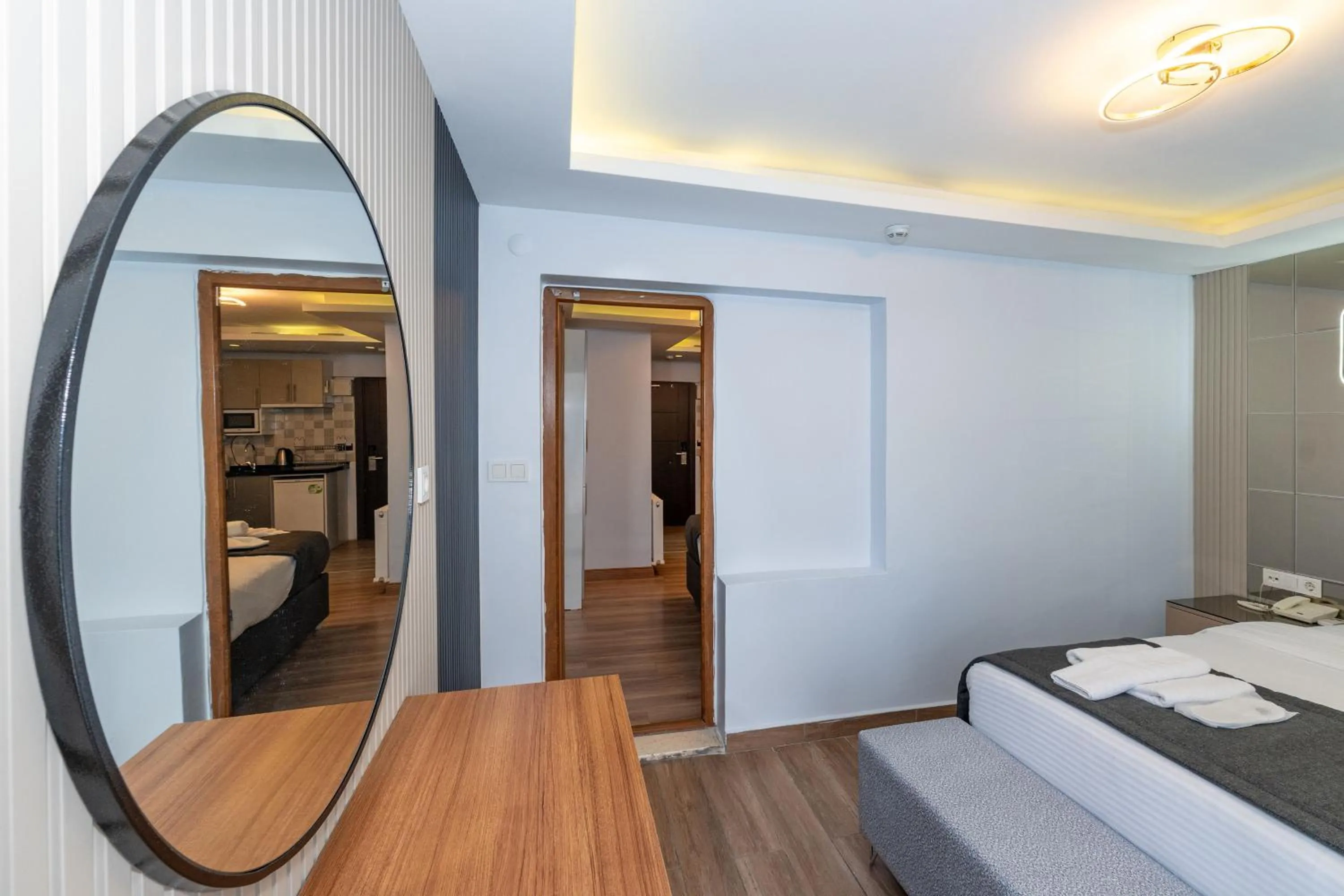 Bed in T-Square Residence