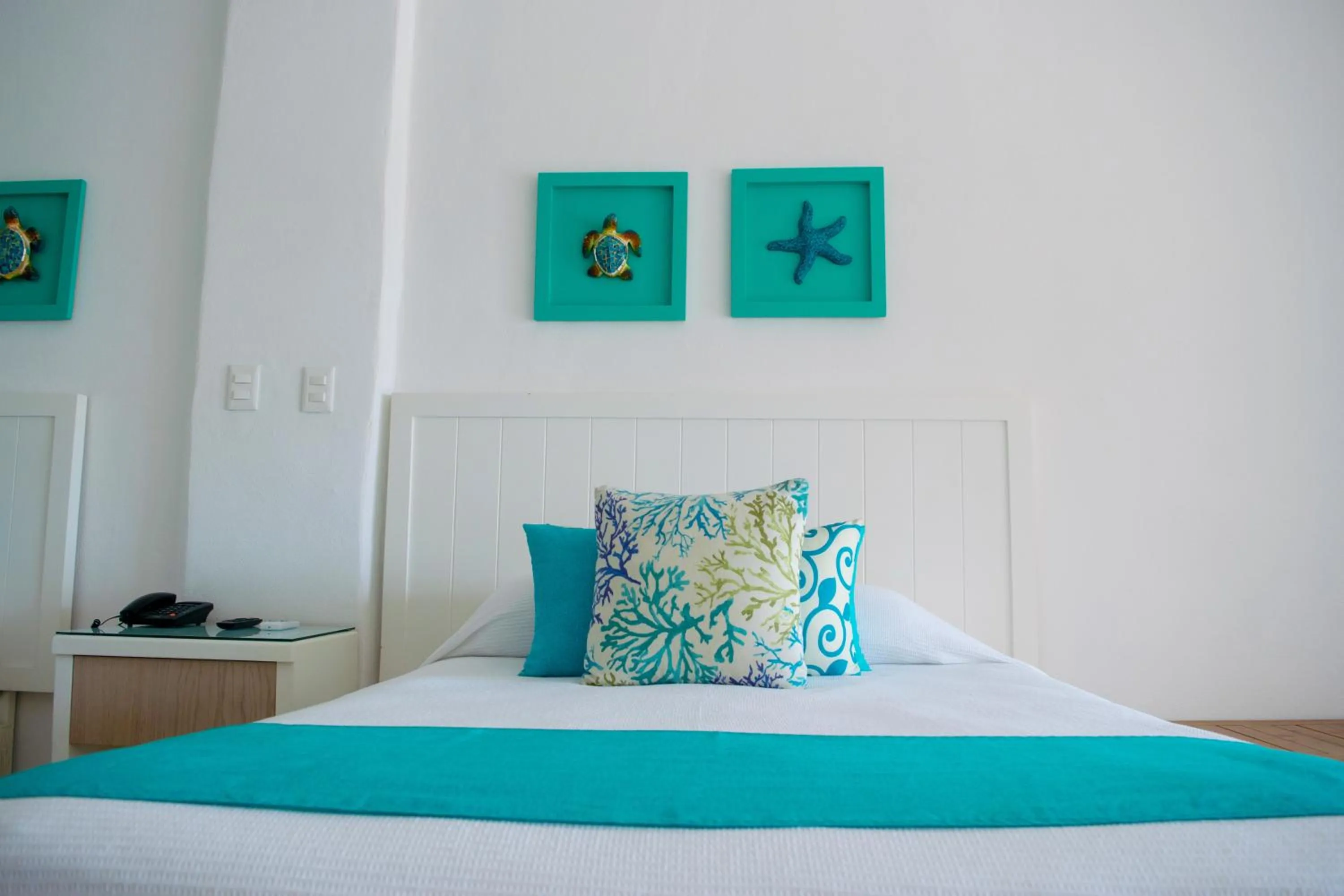 Bed in BSEA Cancun Plaza Hotel