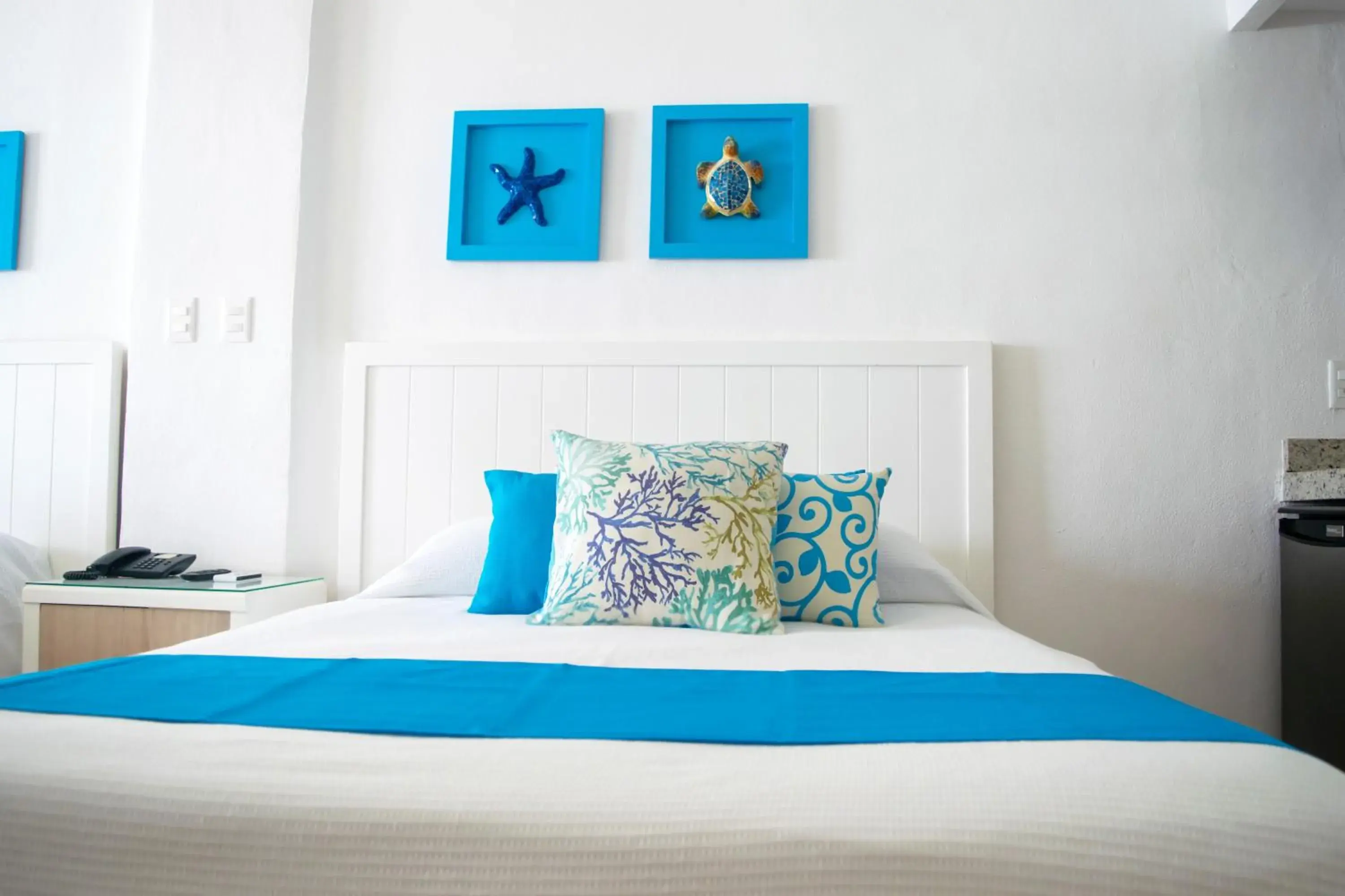 Bed in BSEA Cancun Plaza Hotel Bed in BSEA Cancun Plaza Hotel