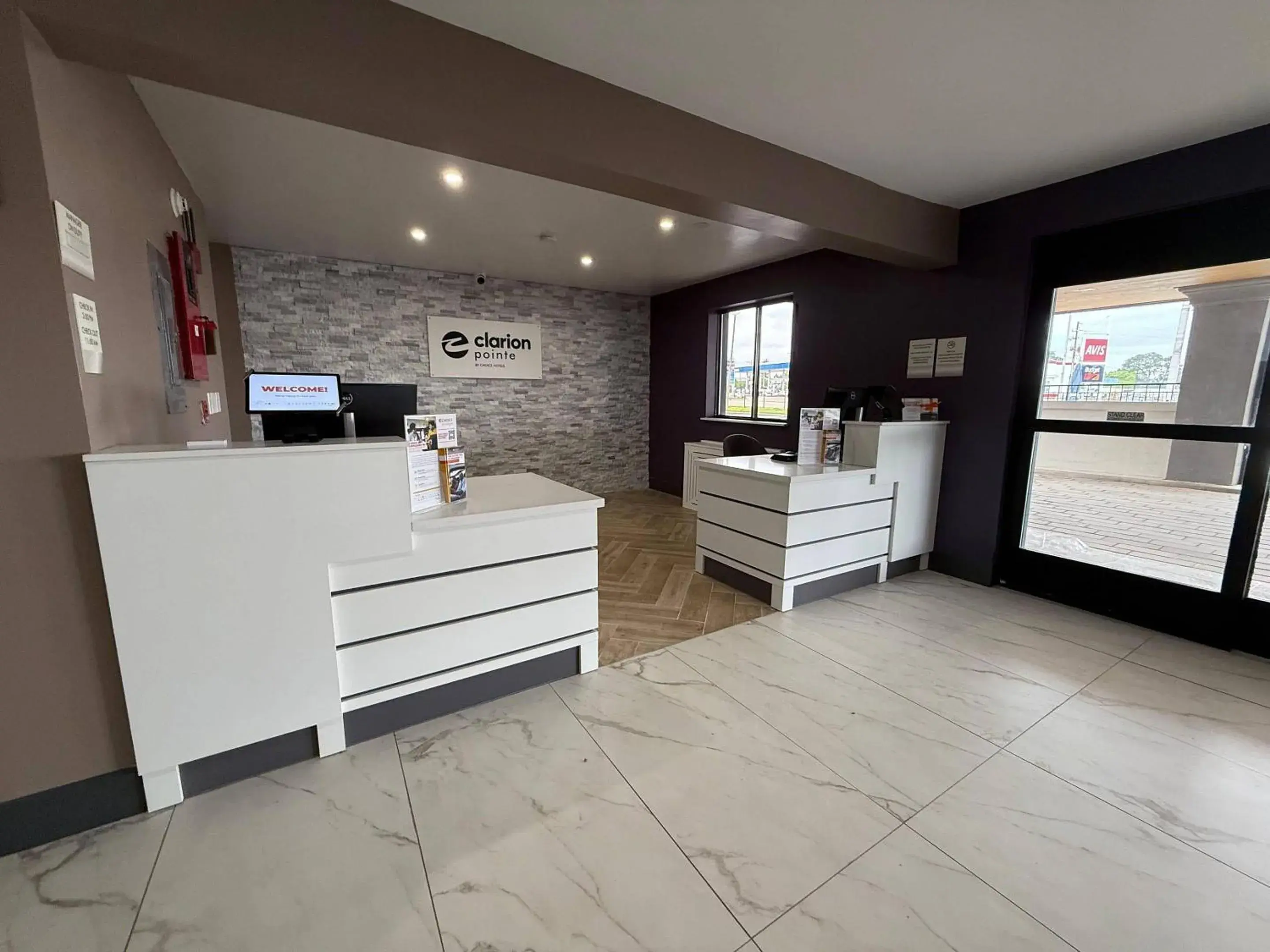 Lobby or reception in Clarion Pointe Lobby or reception in Clarion Pointe