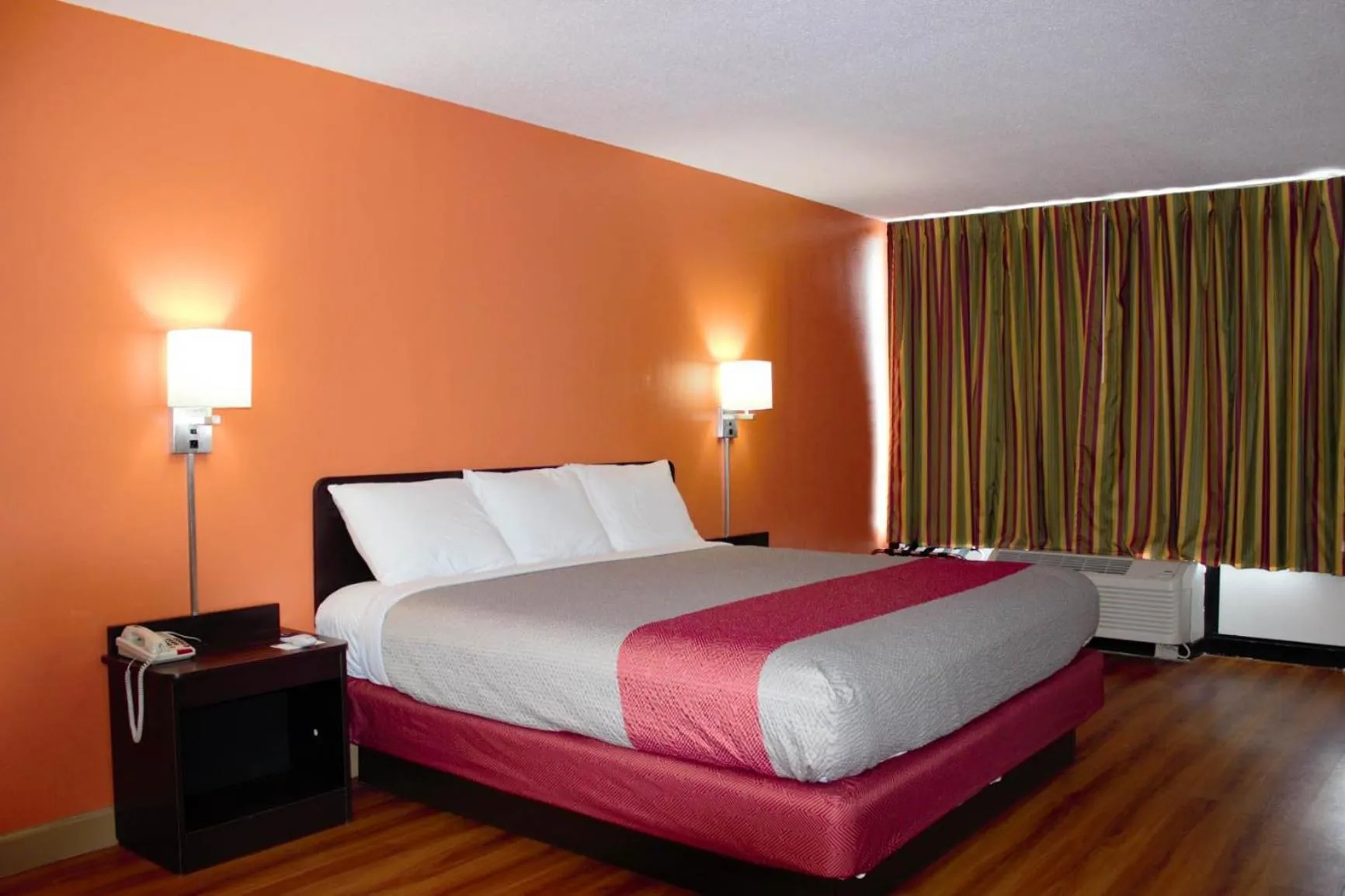 Bed in Motel 6-Cleveland, TN