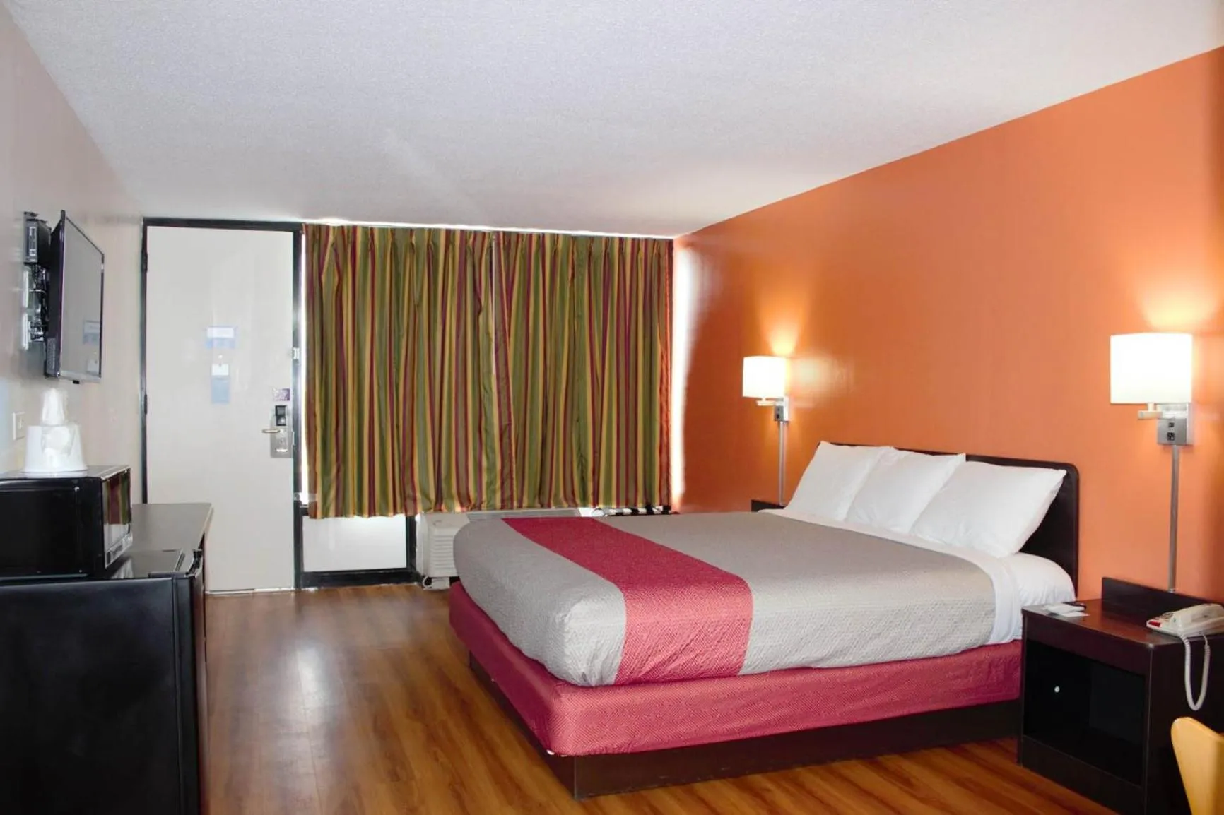 Bed in Motel 6-Cleveland, TN