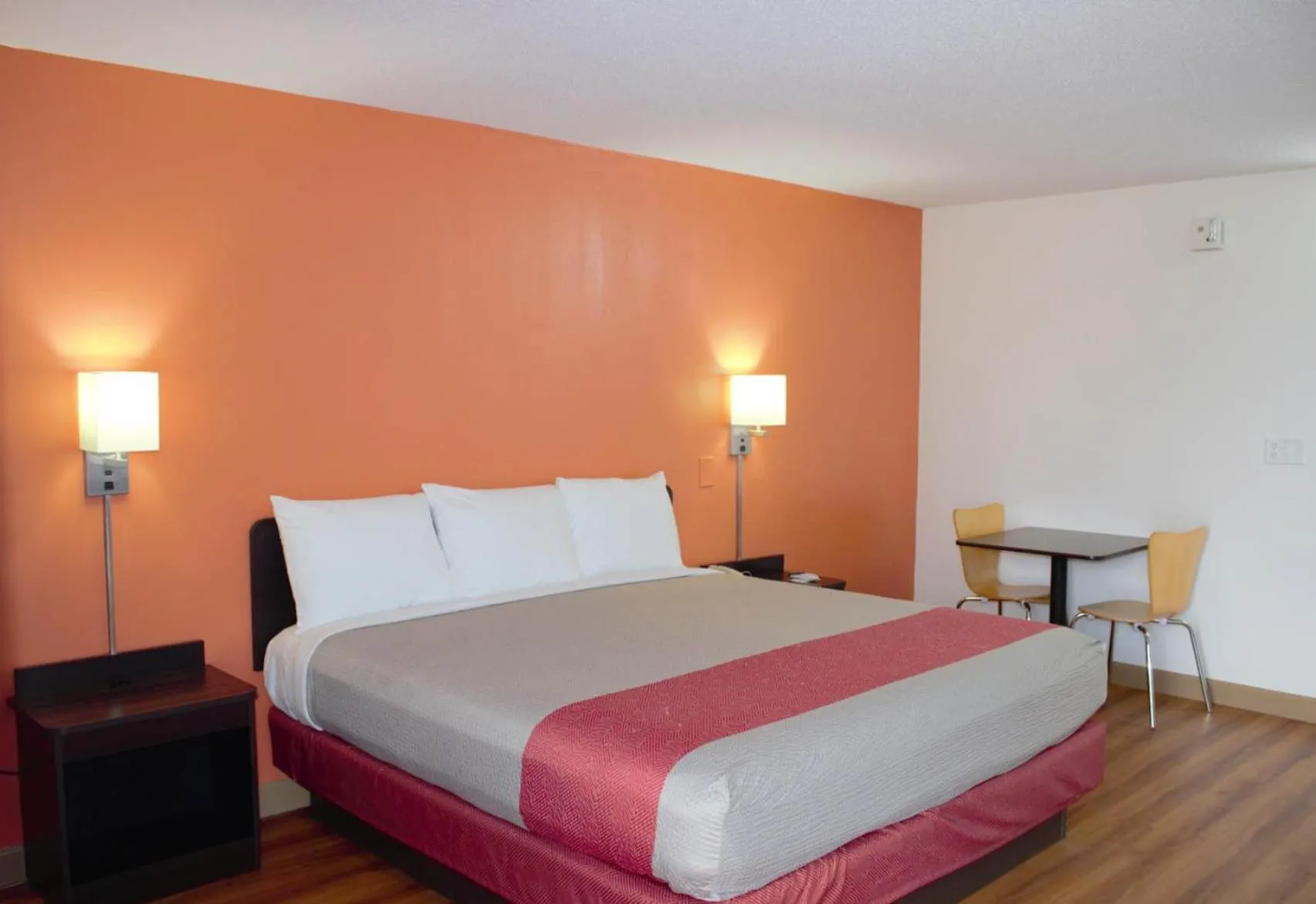 Bed in Motel 6-Cleveland, TN