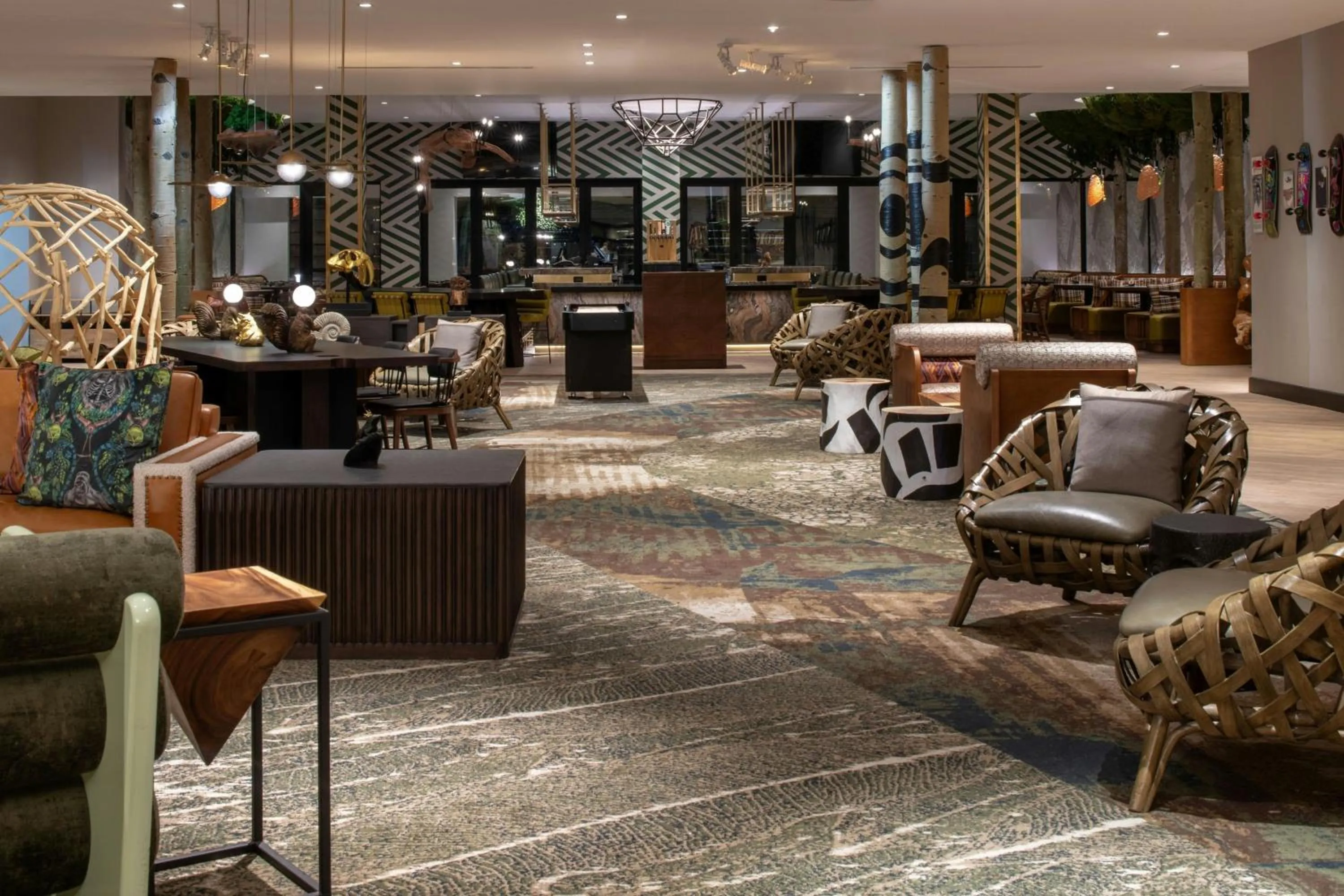 Lobby or reception in Hotel Paradox, Autograph Collection