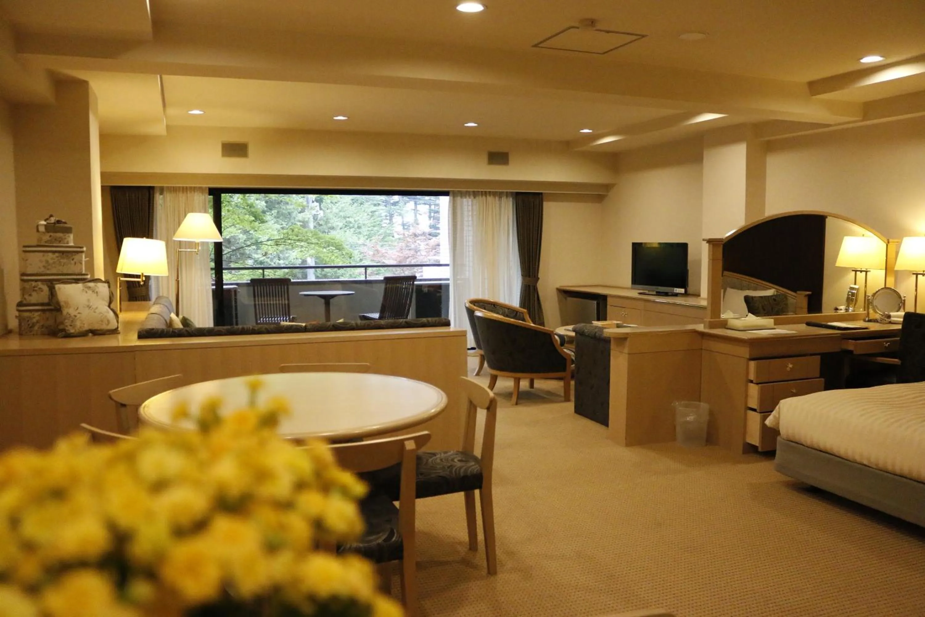 Living room in Hotel Cypress Karuizawa