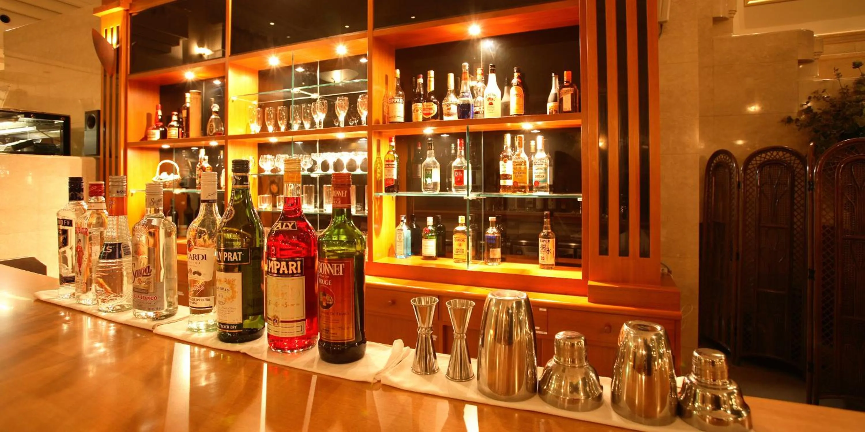 Alcoholic drinks in Hotel Cypress Karuizawa