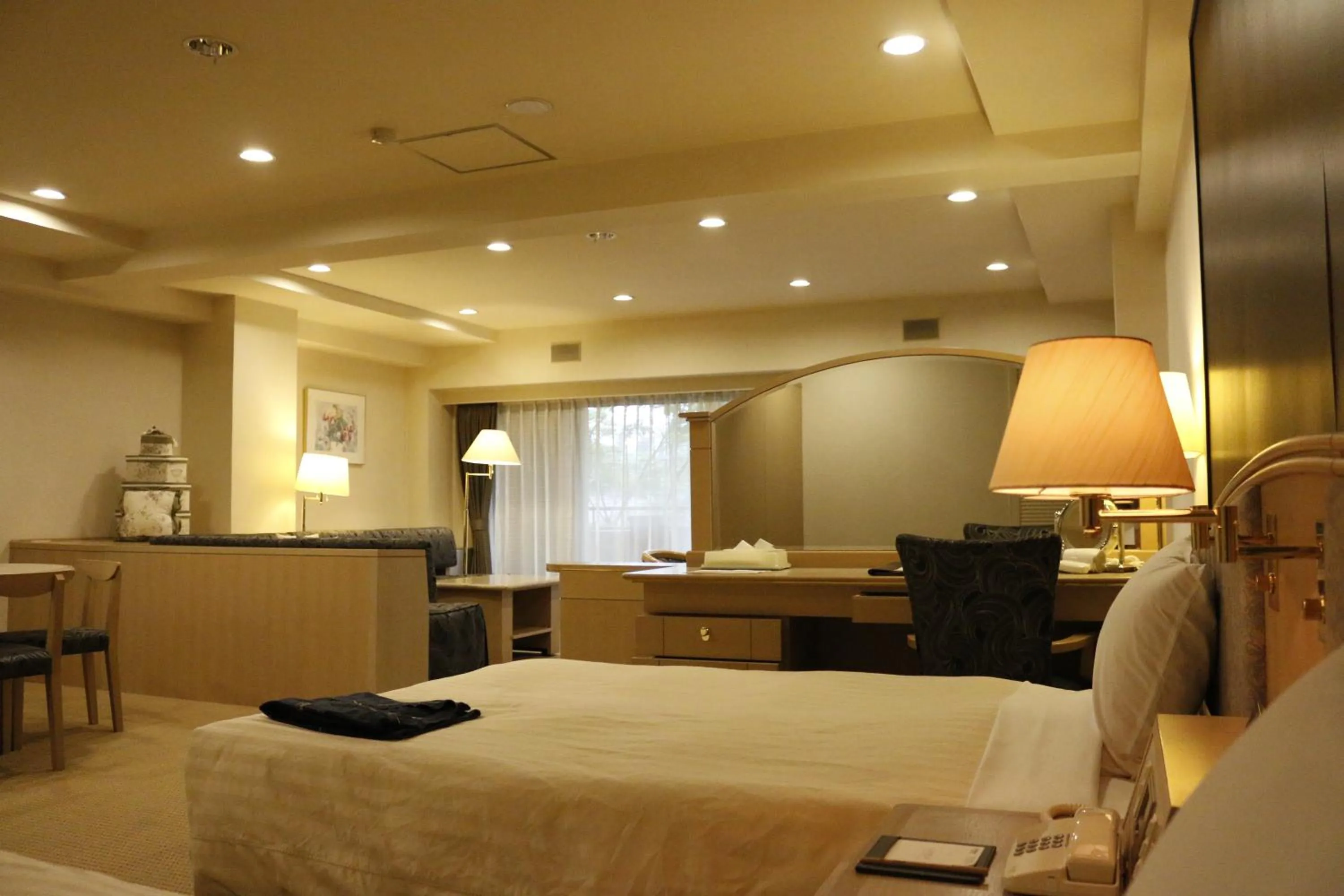 Bed in Hotel Cypress Karuizawa