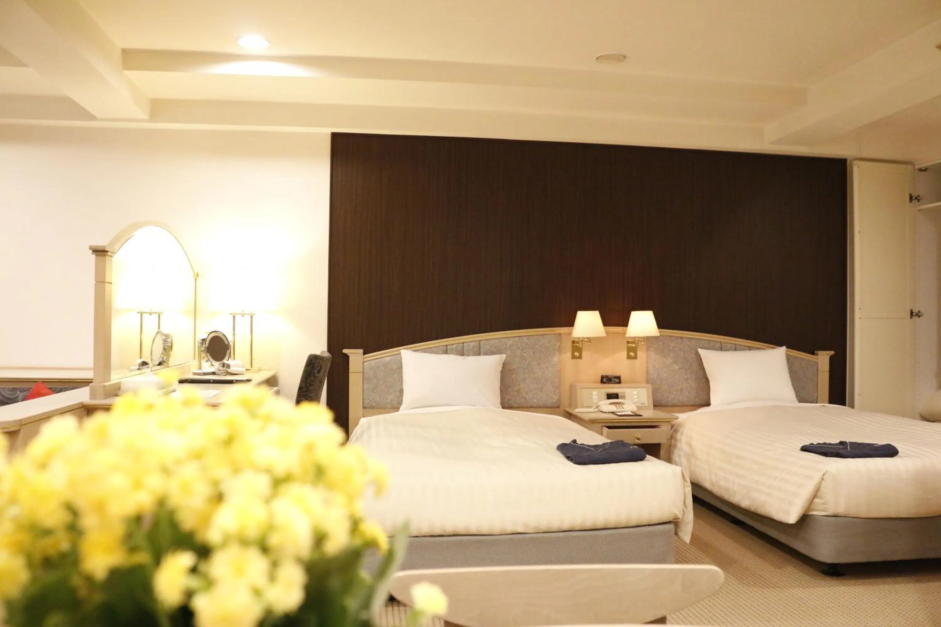 Bed in Hotel Cypress Karuizawa