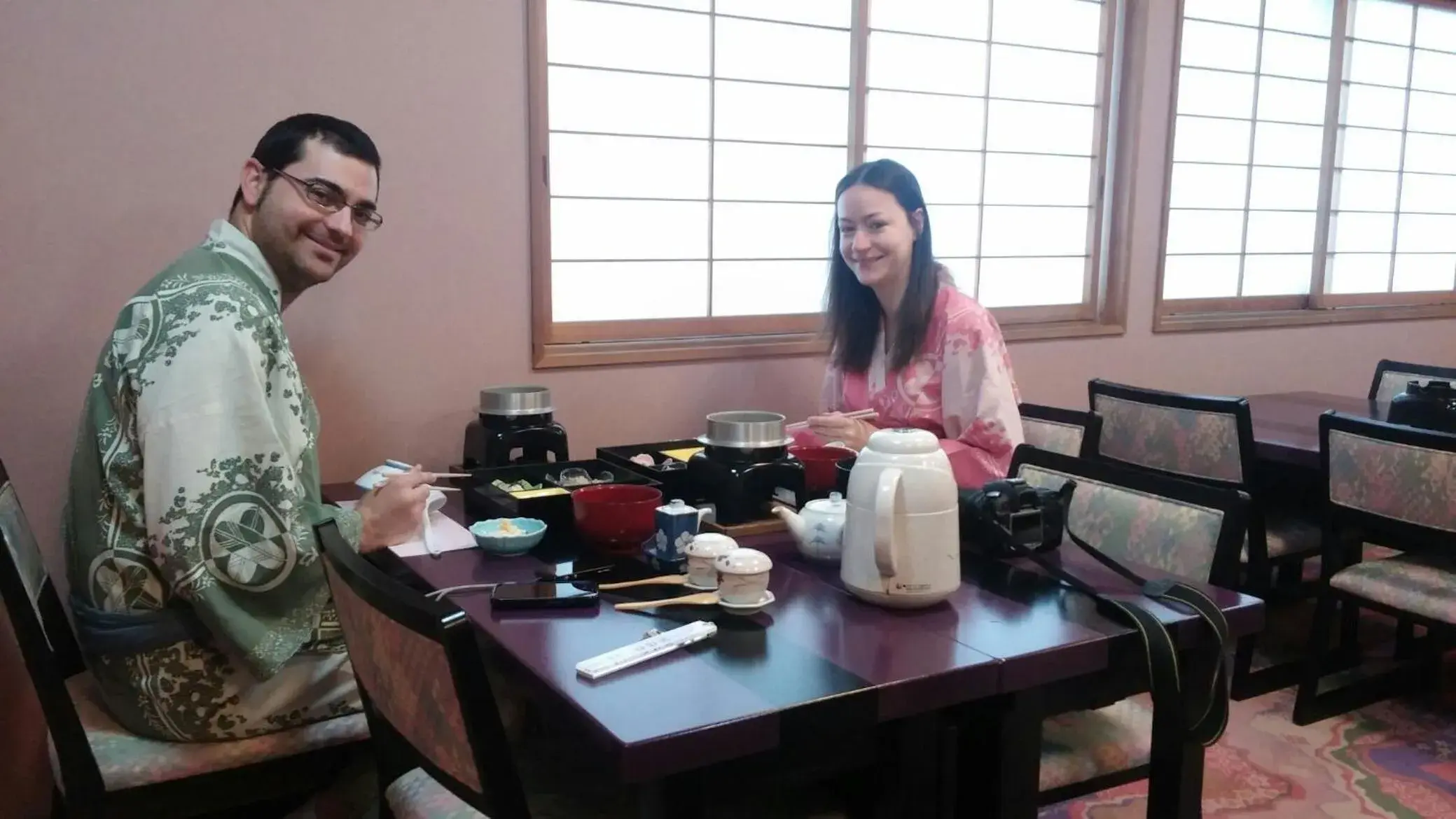 Food in Yudanaka Tawaraya Ryokan