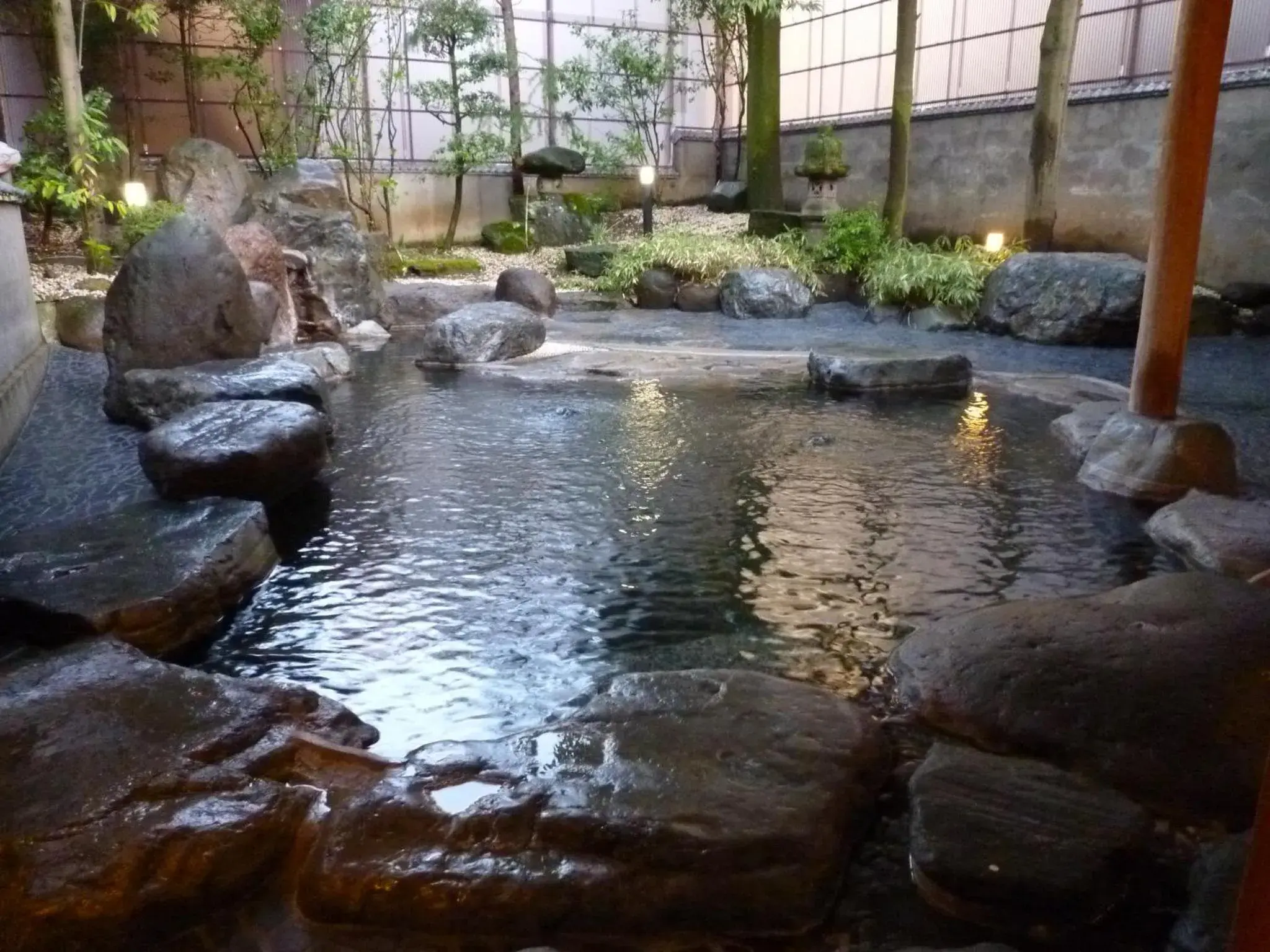 Hot Spring Bath in Yudanaka Tawaraya Ryokan