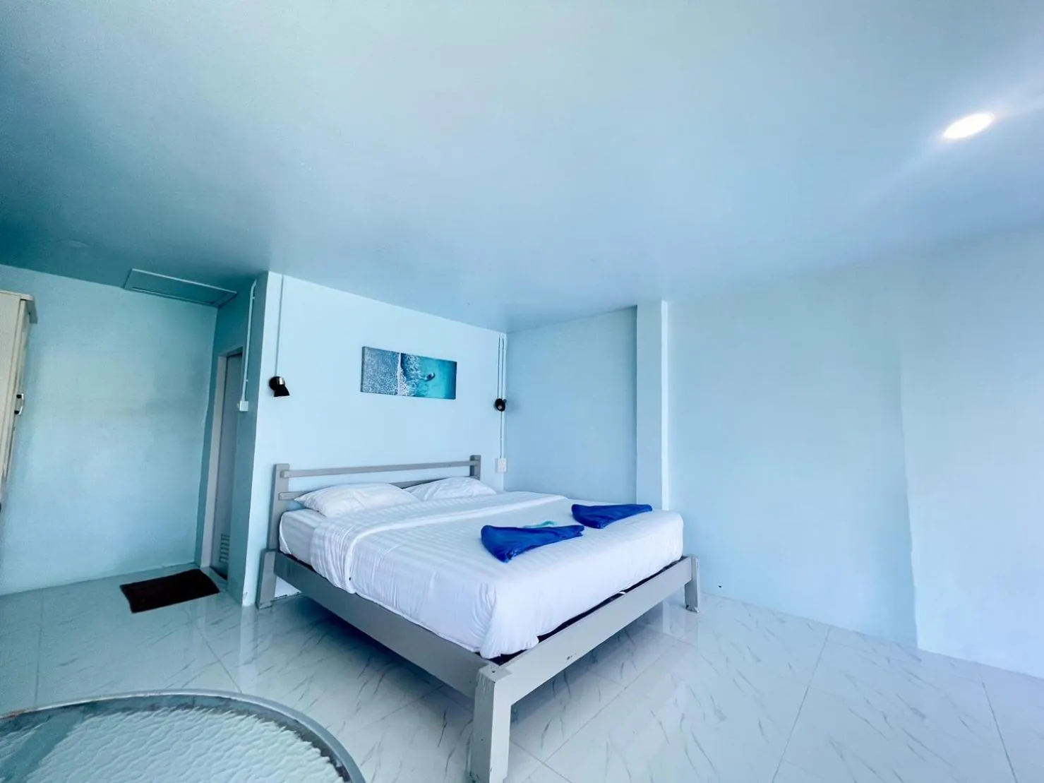 Bed in Naiharn On The Rock Resort Phuket