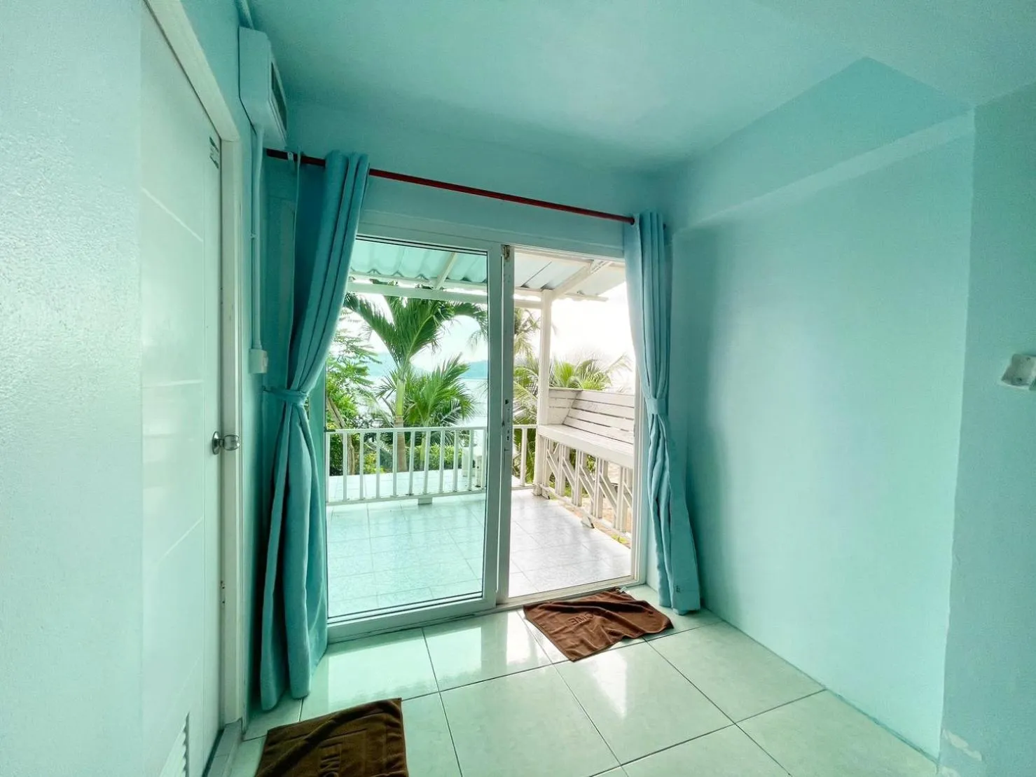 Patio in Naiharn On The Rock Resort Phuket