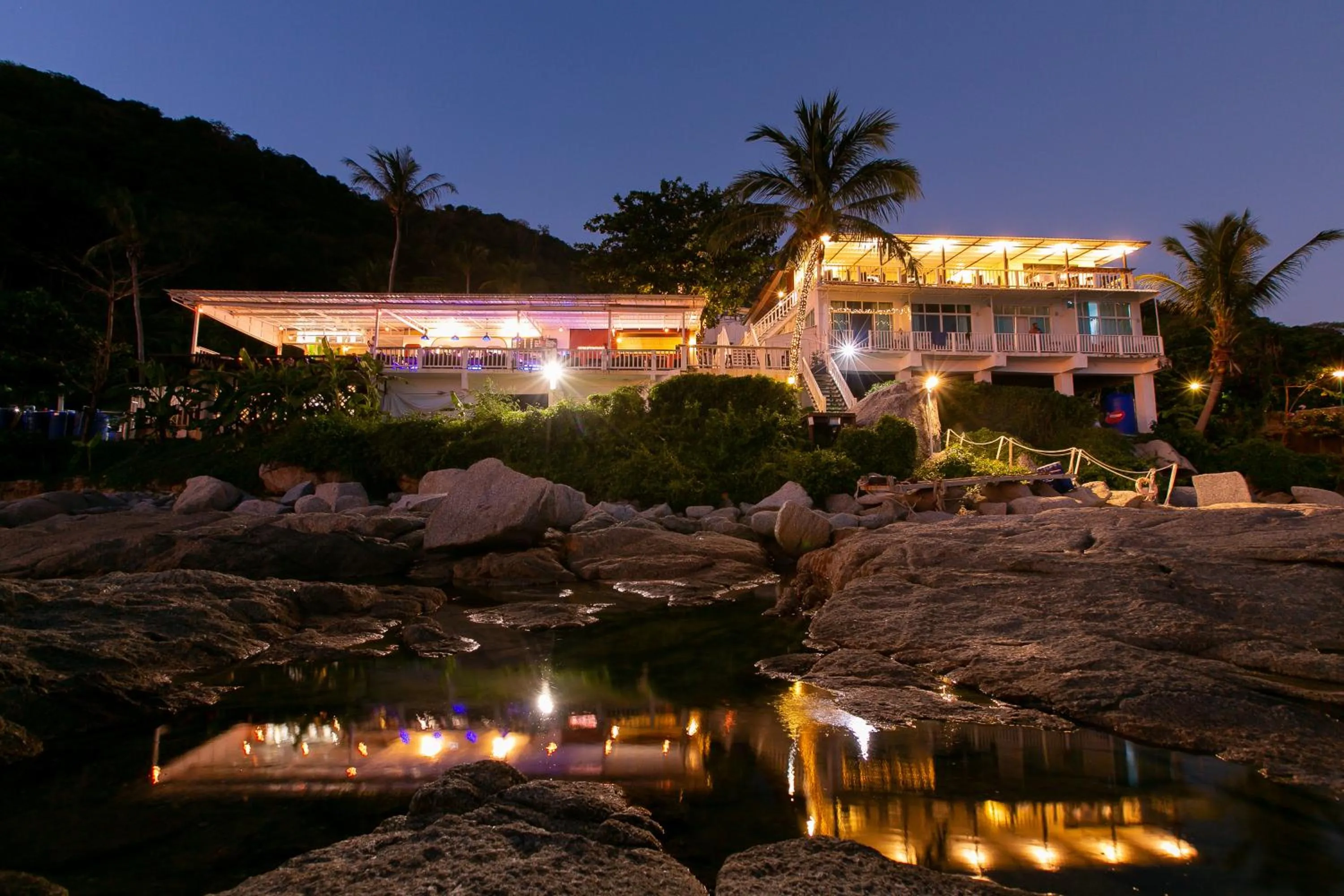 Property building in Naiharn On The Rock Resort Phuket