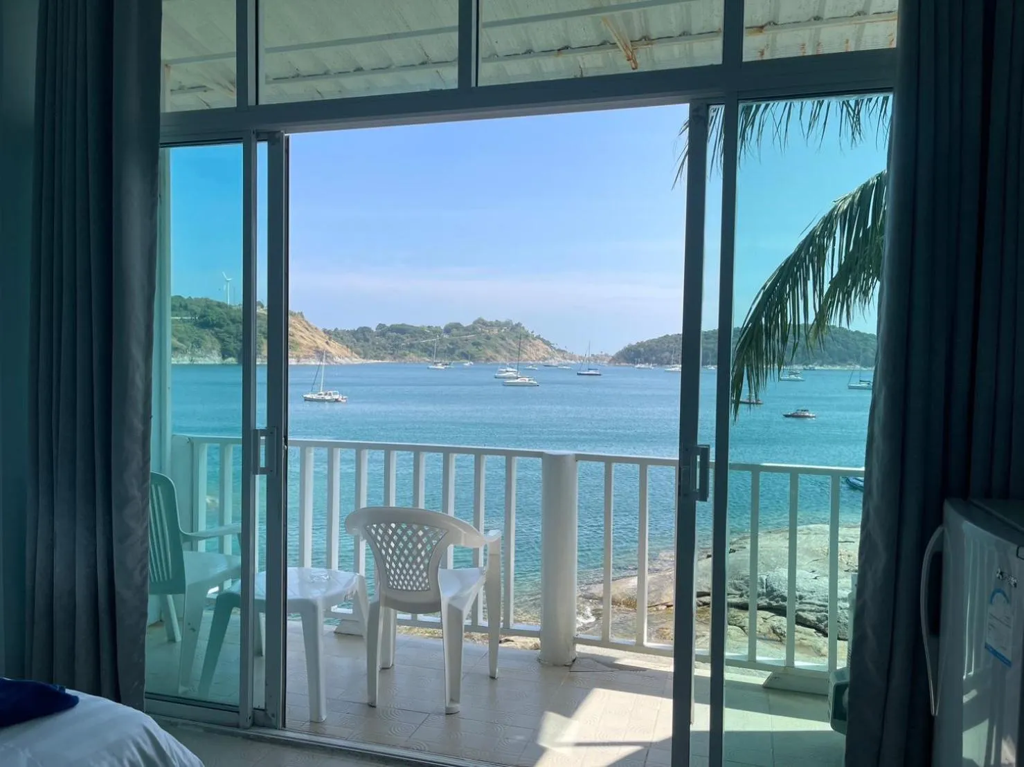 Patio in Naiharn On The Rock Resort Phuket