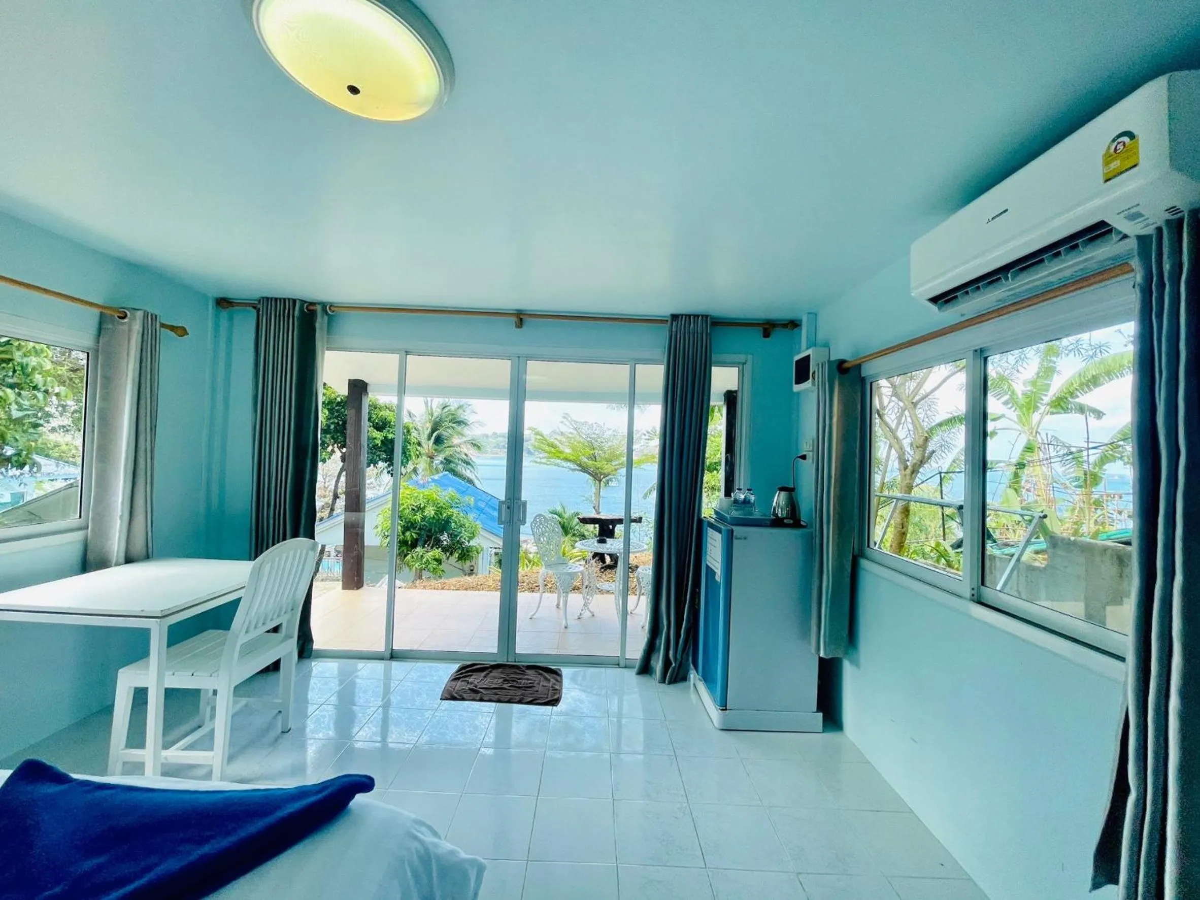 Patio in Naiharn On The Rock Resort Phuket