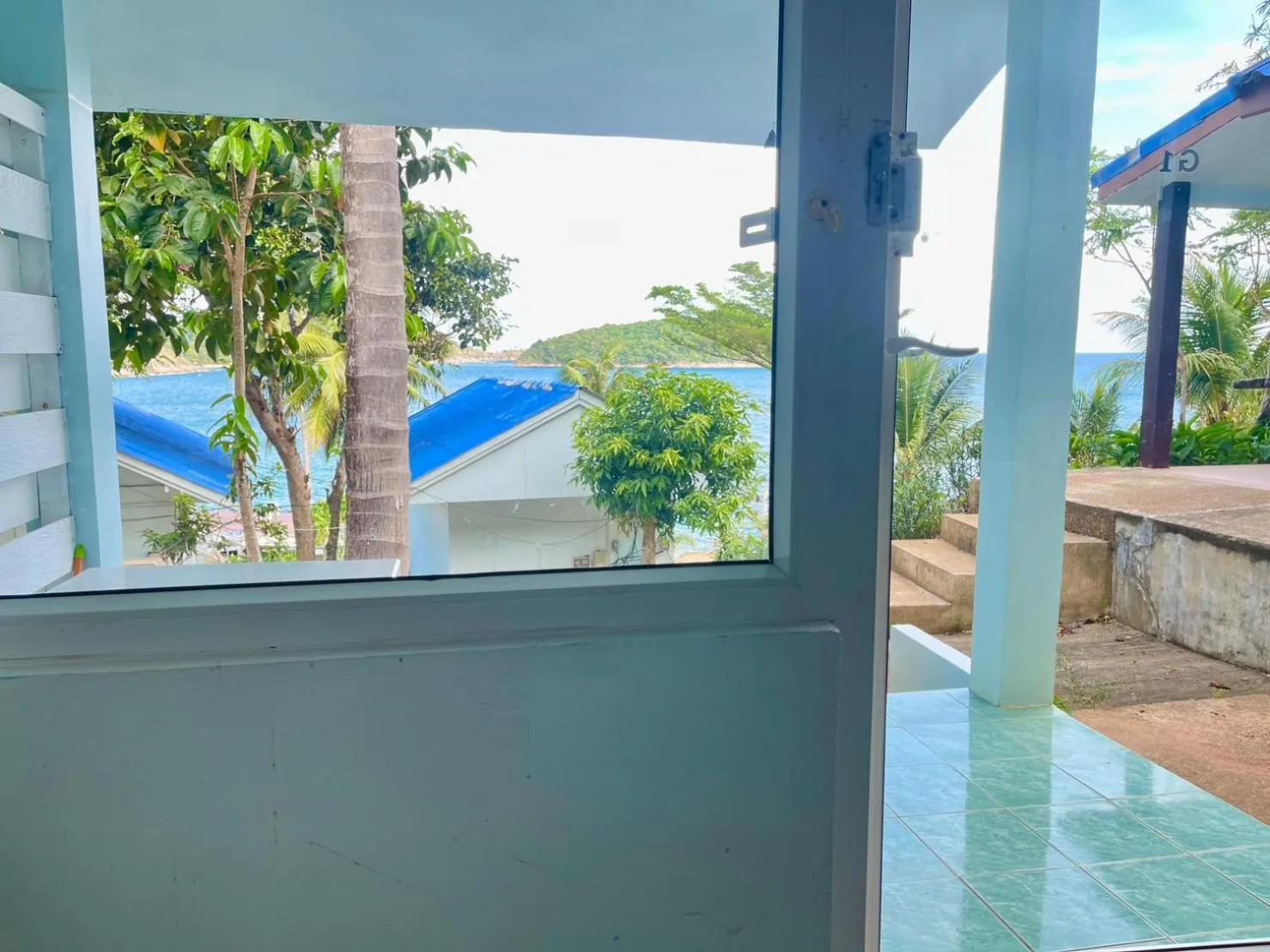 Garden view in Naiharn On The Rock Resort Phuket