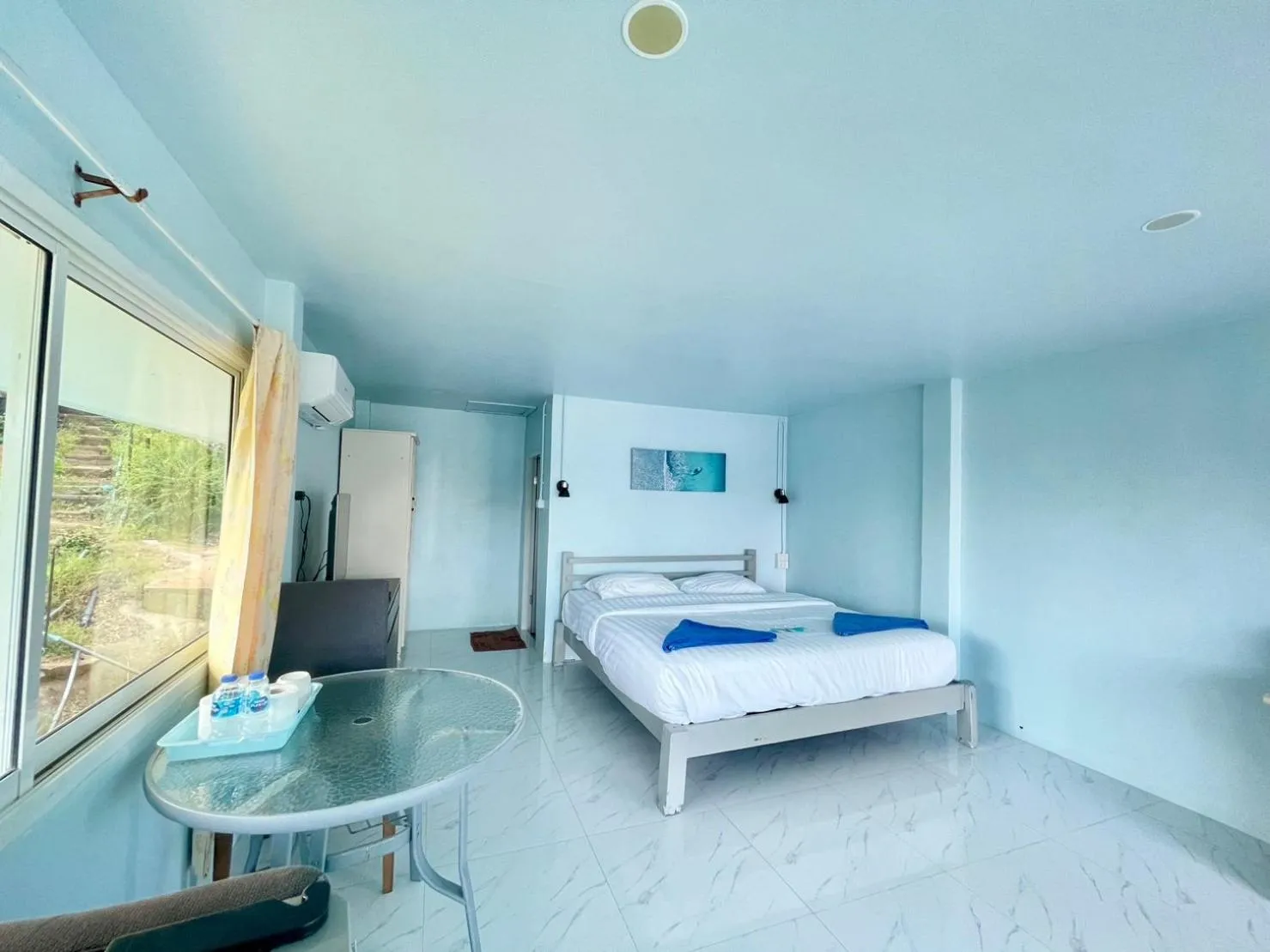 Bed in Naiharn On The Rock Resort Phuket