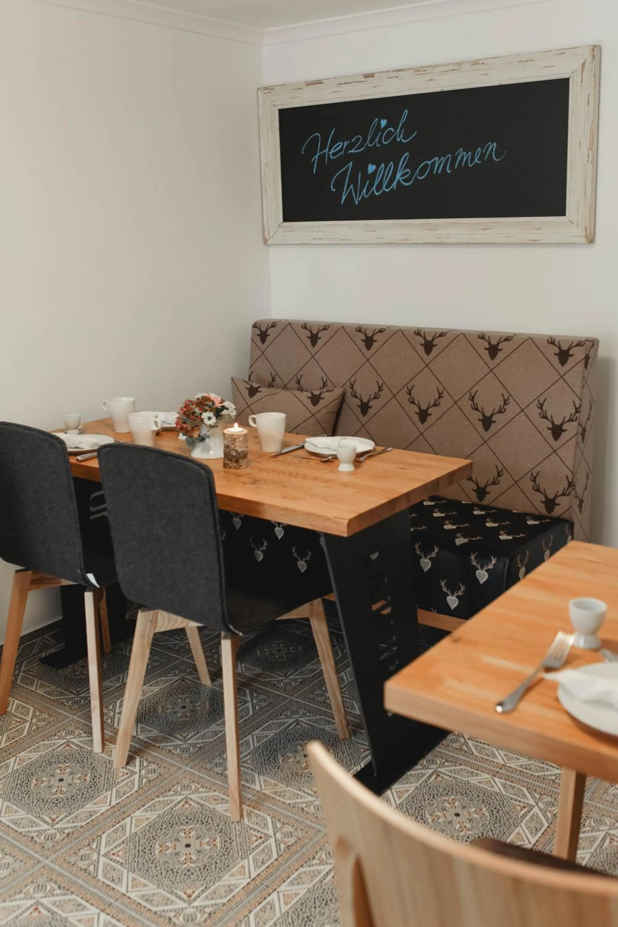 Dining area in Heilotel