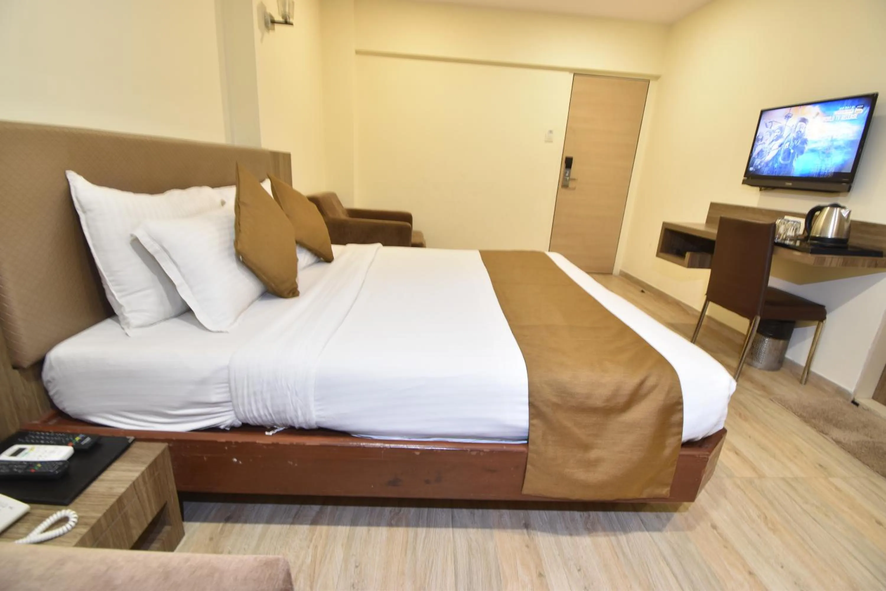 Bed in Hotel Atlantic