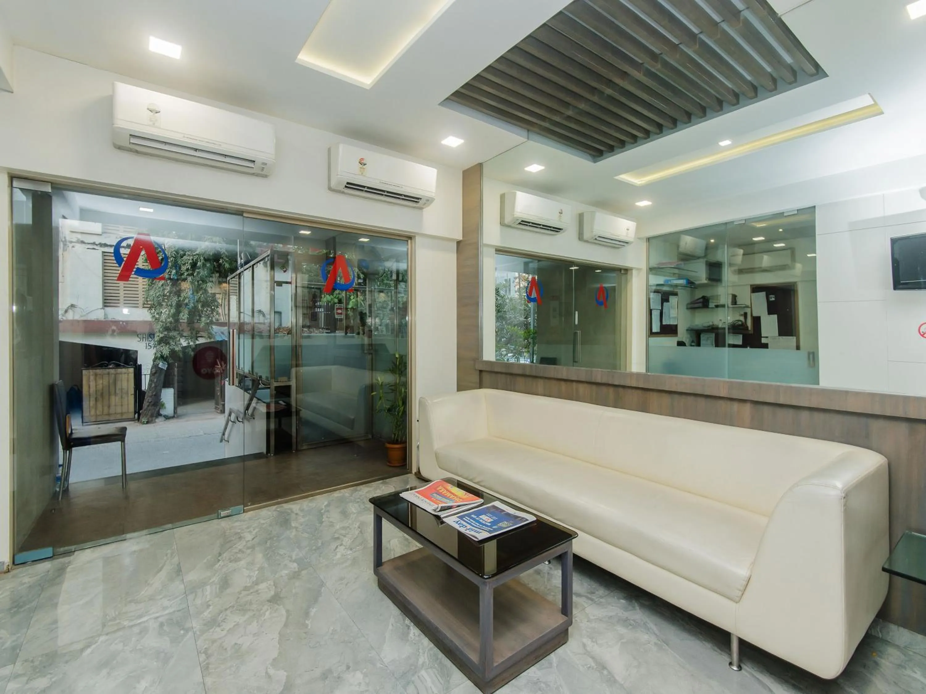 Seating area in Hotel Atlantic