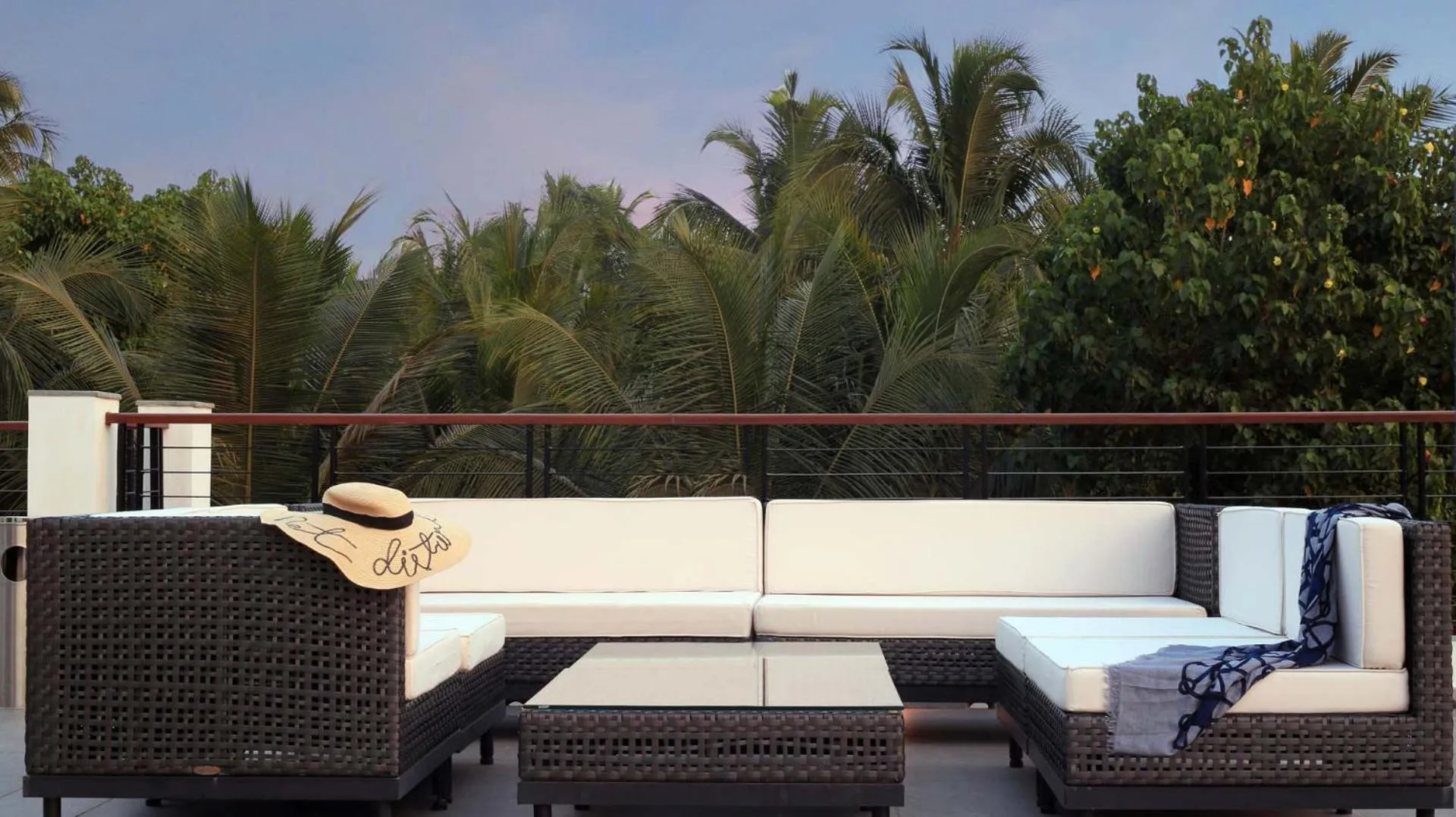 Seating area in Ashore by Vista, Beachfrom 6BHK, ultra luxurious with Infinity pool, SPA at Morjim