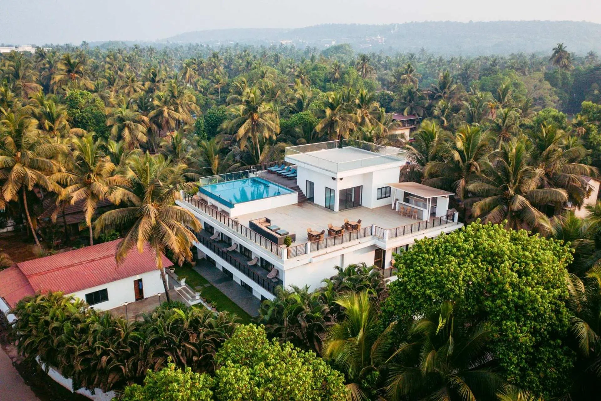 Property building in Ashore by Vista, Beachfrom 6BHK, ultra luxurious with Infinity pool, SPA at Morjim